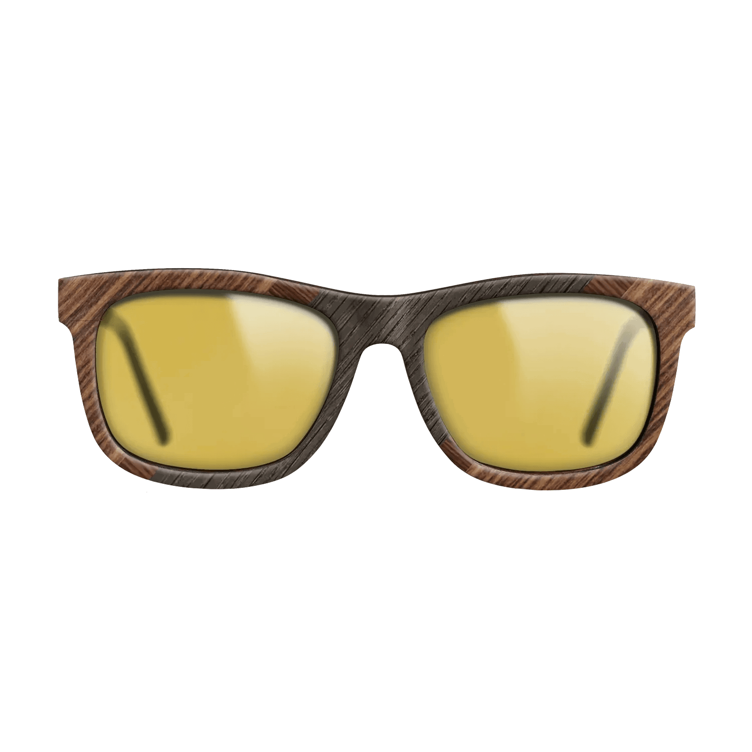 Italian Ebony,Fumed Oak,Rosewood Reconstituted: Angle Cut - The Hero - Square - 1937 - SIRIS wood optic