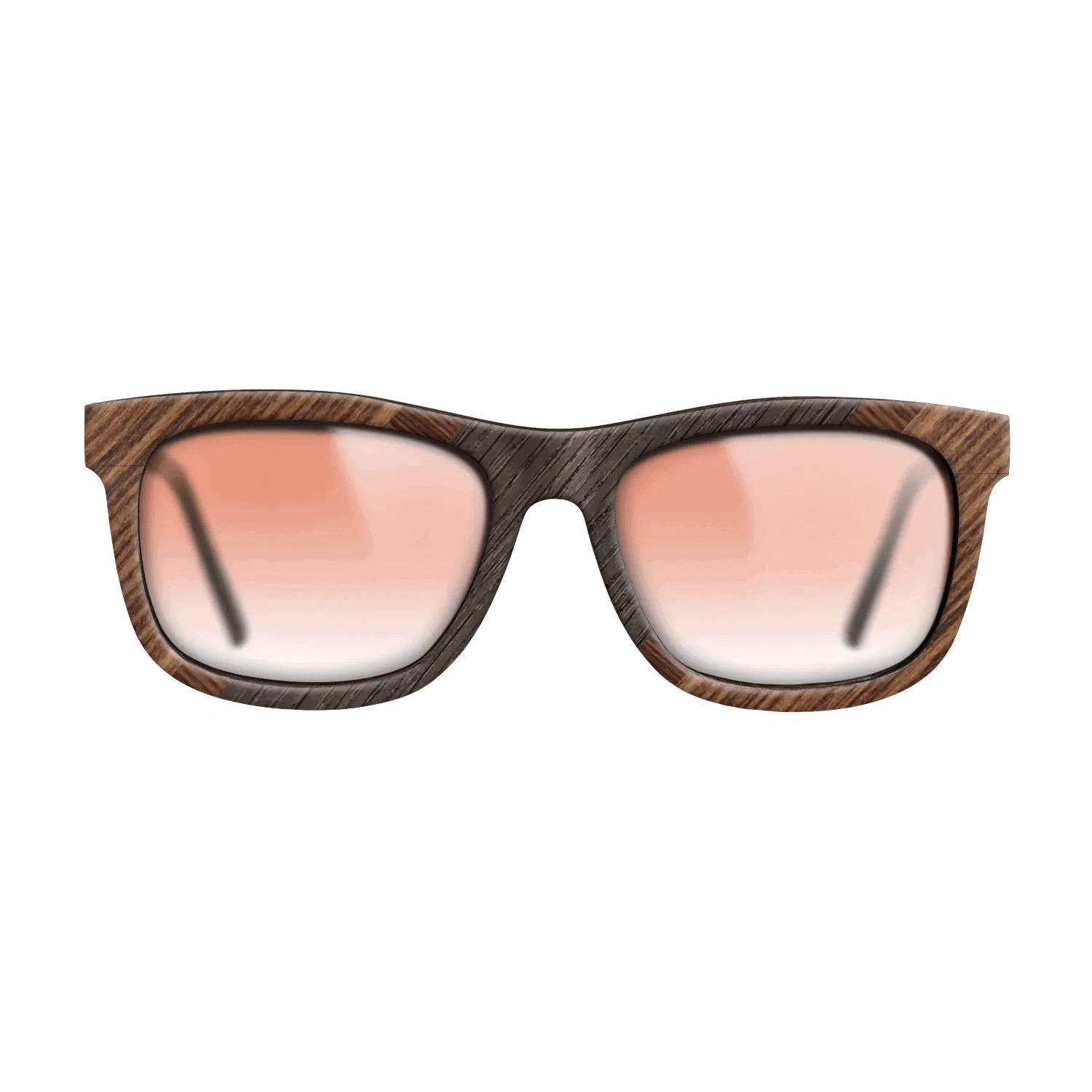 Italian Ebony,Fumed Oak,Rosewood Reconstituted: Angle Cut - The Hero - Square - 1937 - SIRIS wood optic