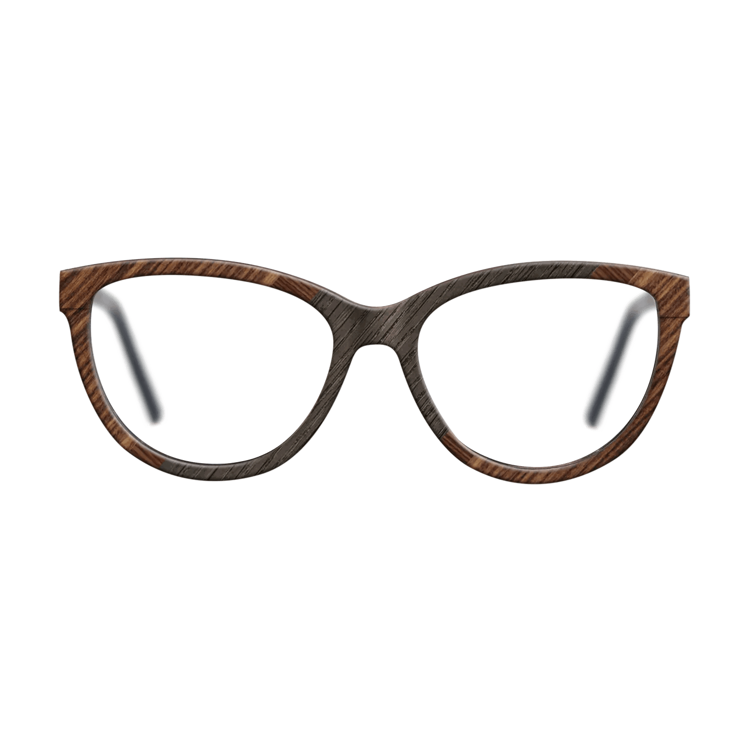 Italian Ebony,Fumed Oak,Rosewood Reconstituted: Angle Cut - The Maiden - Cat - 1937 - SIRIS wood optic