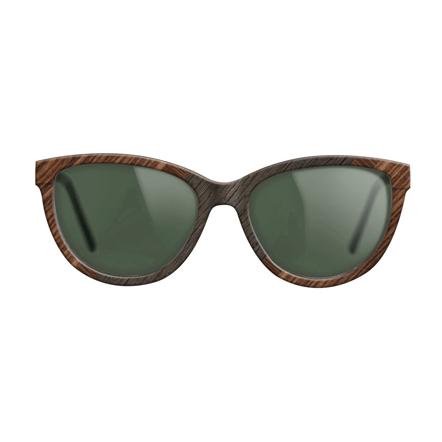 Italian Ebony,Fumed Oak,Rosewood Reconstituted: Angle Cut - The Maiden - Cat - 1937 - SIRIS wood optic