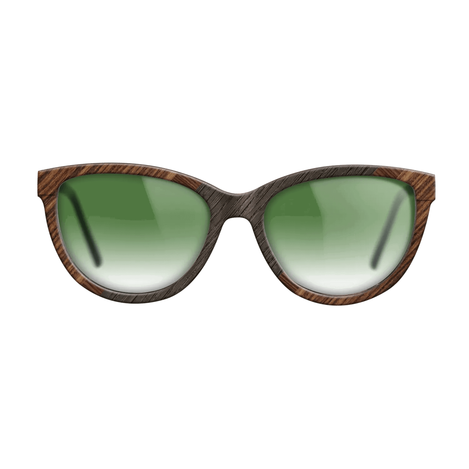 Italian Ebony,Fumed Oak,Rosewood Reconstituted: Angle Cut - The Maiden - Cat - 1937 - SIRIS wood optic