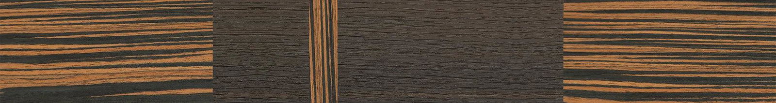 Italian Ebony,Fumed Oak: Splice - The Hero - Square - SIRIS wood optic
