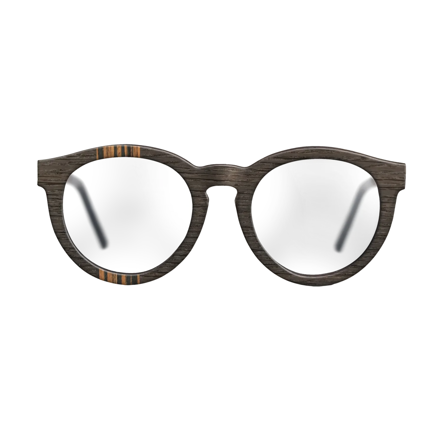 Italian Ebony,Fumed Oak: Splice - The Rebel - Round - SIRIS wood optic