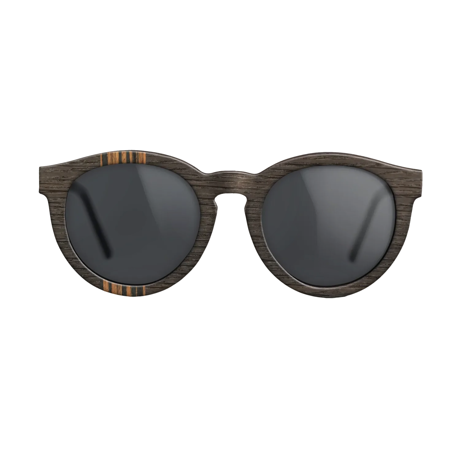 Italian Ebony,Fumed Oak: Splice - The Rebel - Round - SIRIS wood optic