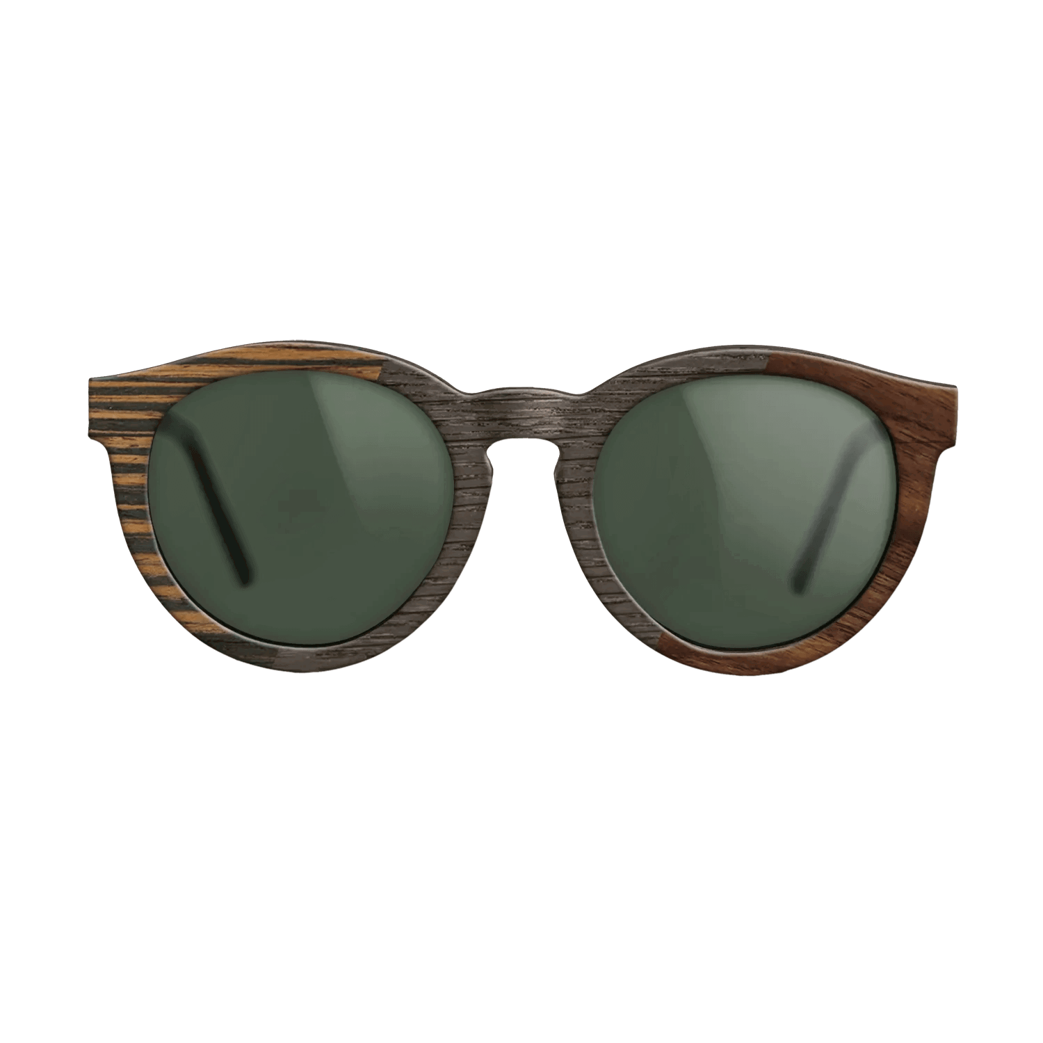 Italian Ebony,Fumed Oak,Walnut Claro Dark: Angle Cut - The Rebel - Round - 1092 - SIRIS wood optic