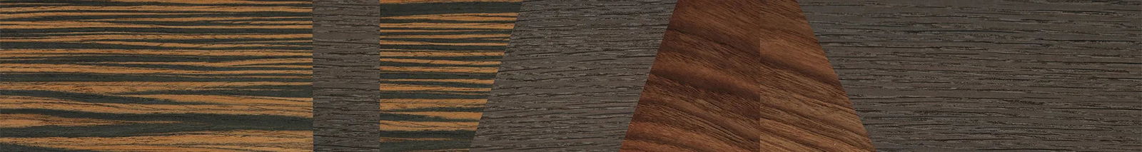 Italian Ebony,Fumed Oak,Walnut Claro Dark: Angle Cut - The Sage - Rectangle - 1092 - SIRIS wood optic