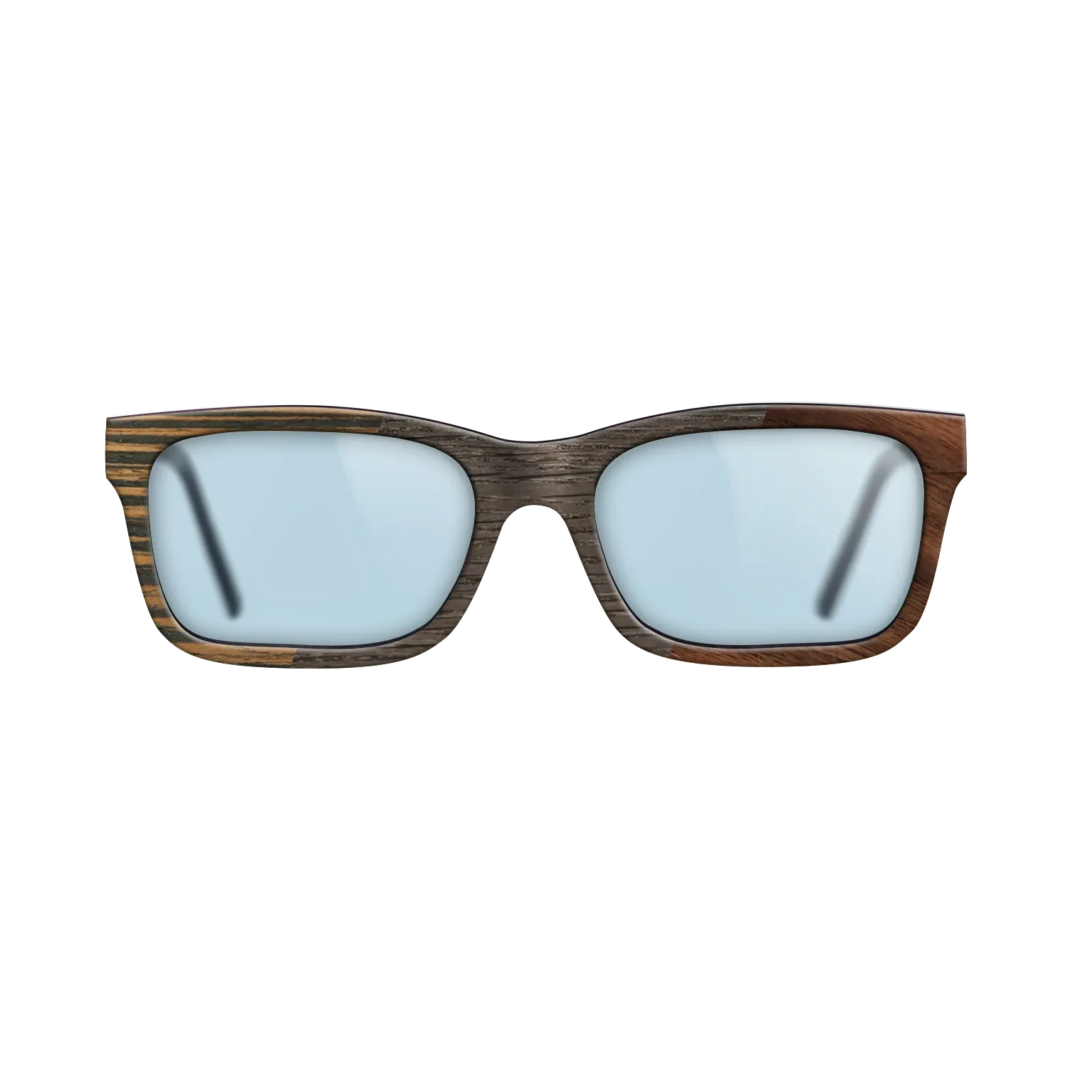 Italian Ebony,Fumed Oak,Walnut Claro Dark: Angle Cut - The Sage - Rectangle - 1092 - SIRIS wood optic
