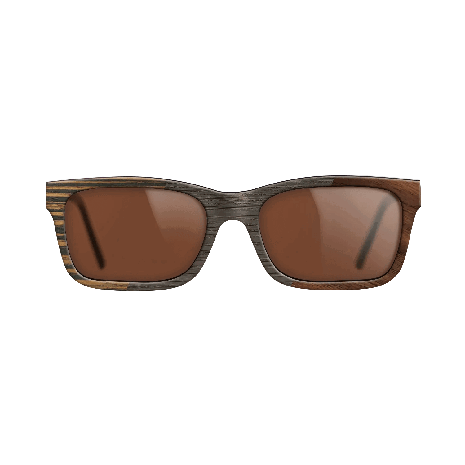 Italian Ebony,Fumed Oak,Walnut Claro Dark: Angle Cut - The Sage - Rectangle - 1092 - SIRIS wood optic