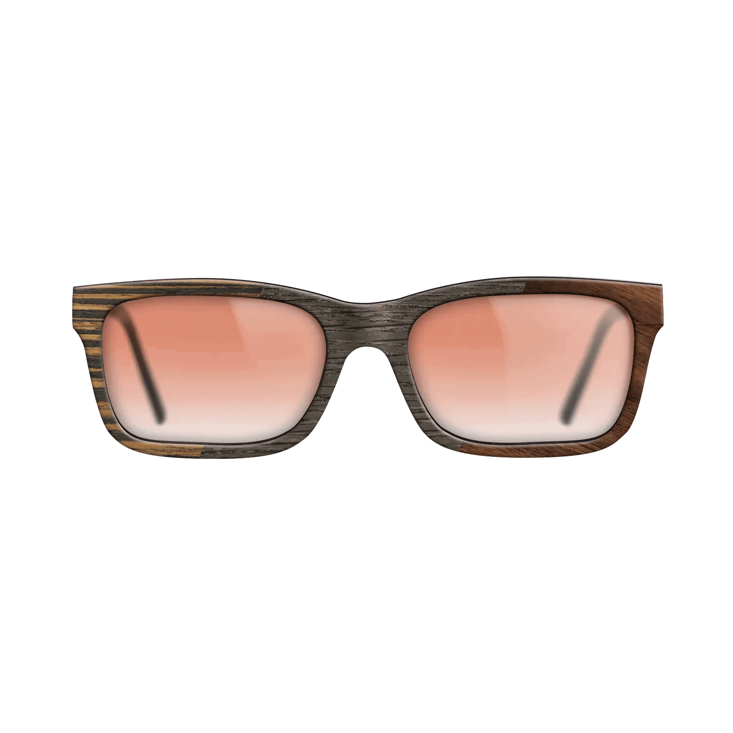 Italian Ebony,Fumed Oak,Walnut Claro Dark: Angle Cut - The Sage - Rectangle - 1092 - SIRIS wood optic