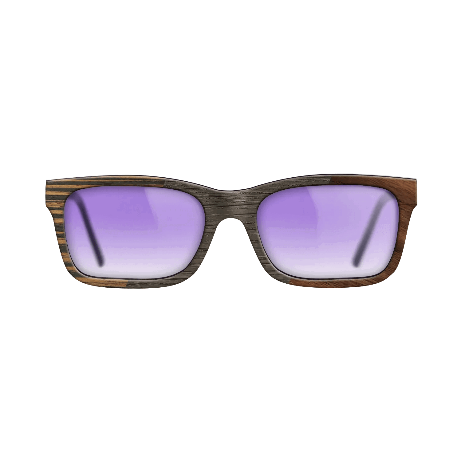 Italian Ebony,Fumed Oak,Walnut Claro Dark: Angle Cut - The Sage - Rectangle - 1092 - SIRIS wood optic