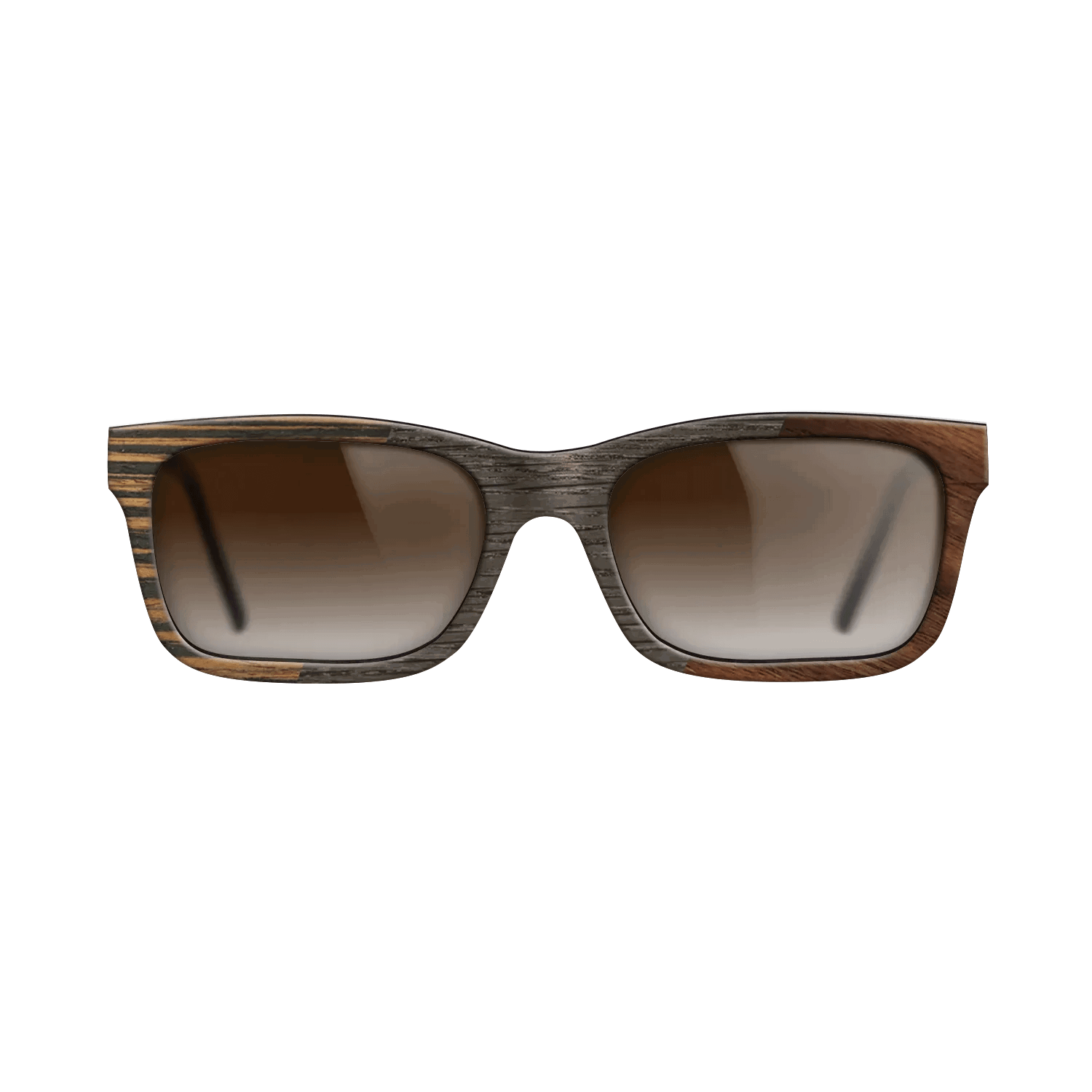 Italian Ebony,Fumed Oak,Walnut Claro Dark: Angle Cut - The Sage - Rectangle - 1092 - SIRIS wood optic