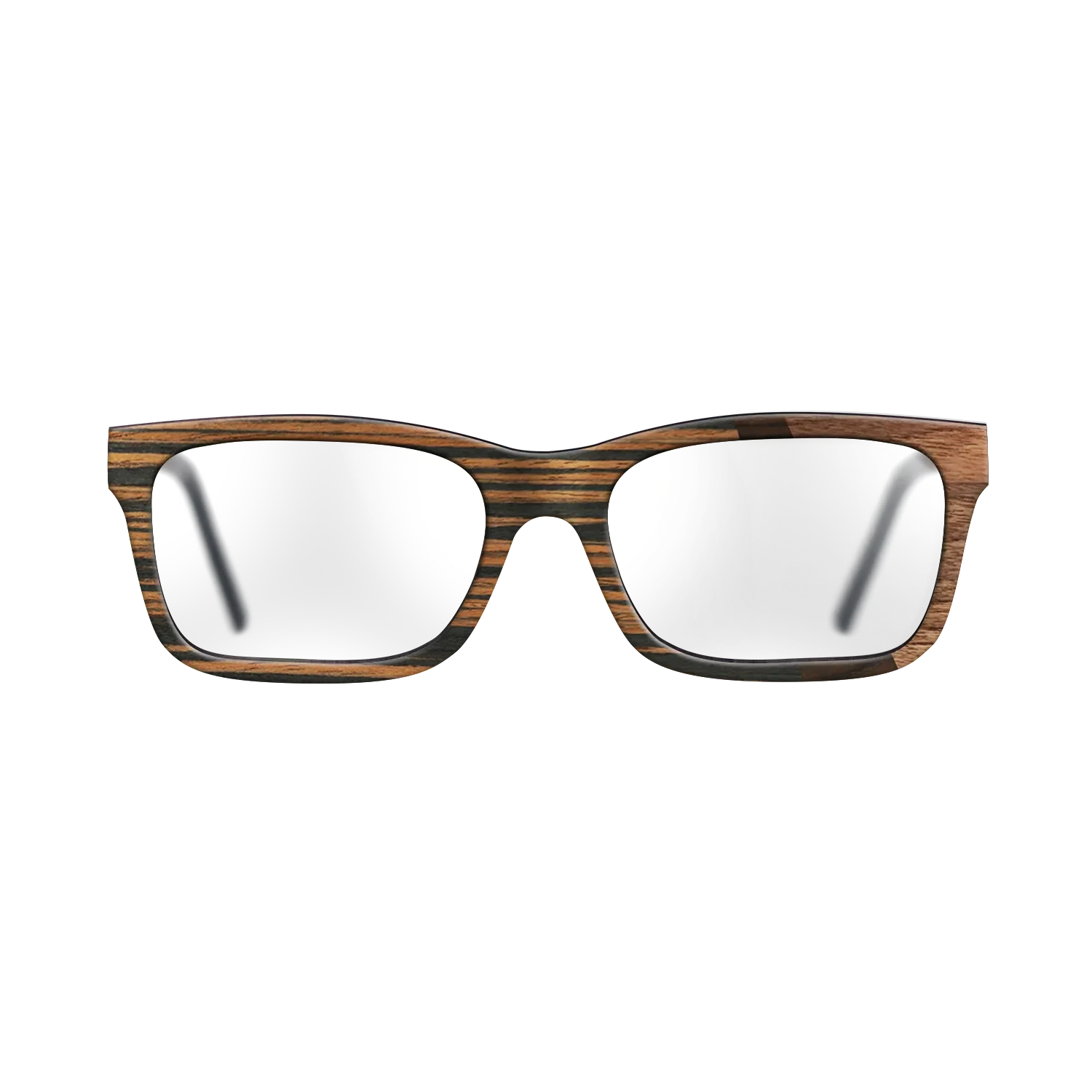 Italian Ebony,Fumed Oak,Walnut Claro Dark: Angle Cut - The Sage - Rectangle - SIRIS wood optic