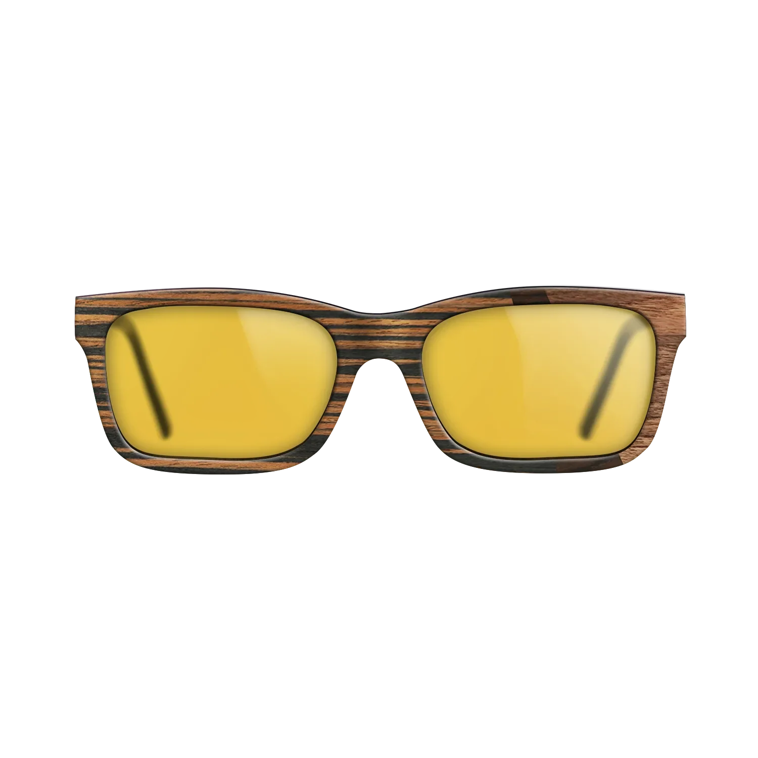 Italian Ebony,Fumed Oak,Walnut Claro Dark: Angle Cut - The Sage - Rectangle - SIRIS wood optic