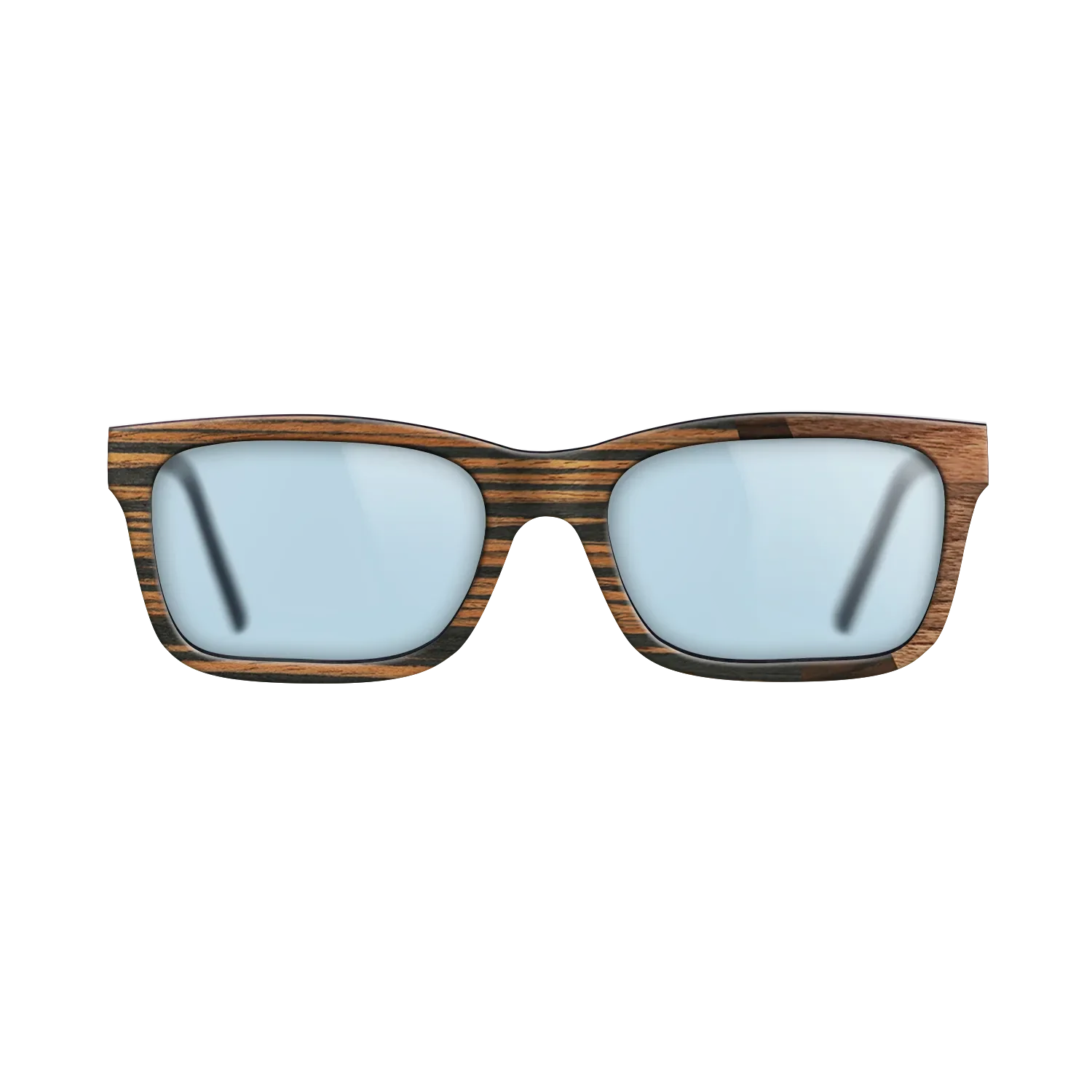 Italian Ebony,Fumed Oak,Walnut Claro Dark: Angle Cut - The Sage - Rectangle - SIRIS wood optic