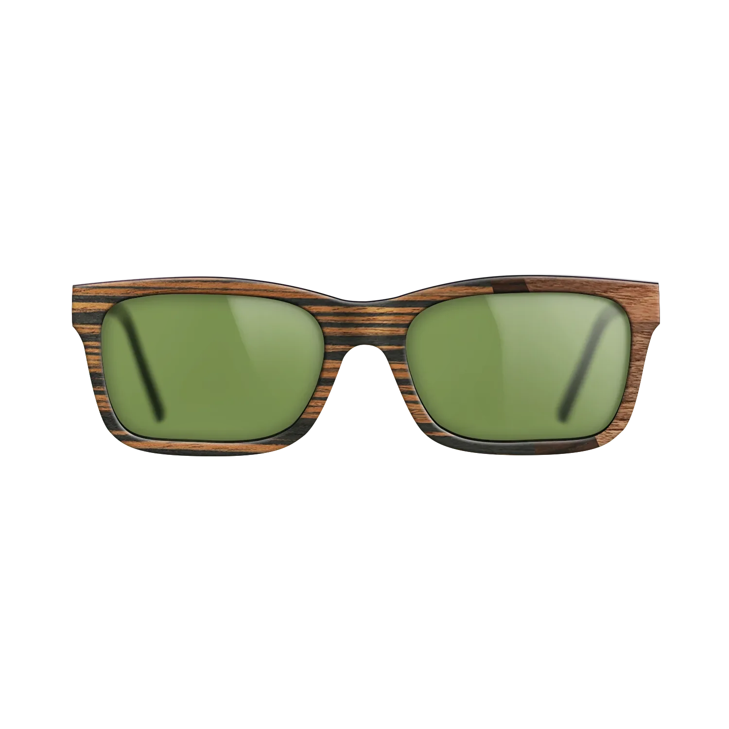Italian Ebony,Fumed Oak,Walnut Claro Dark: Angle Cut - The Sage - Rectangle - SIRIS wood optic