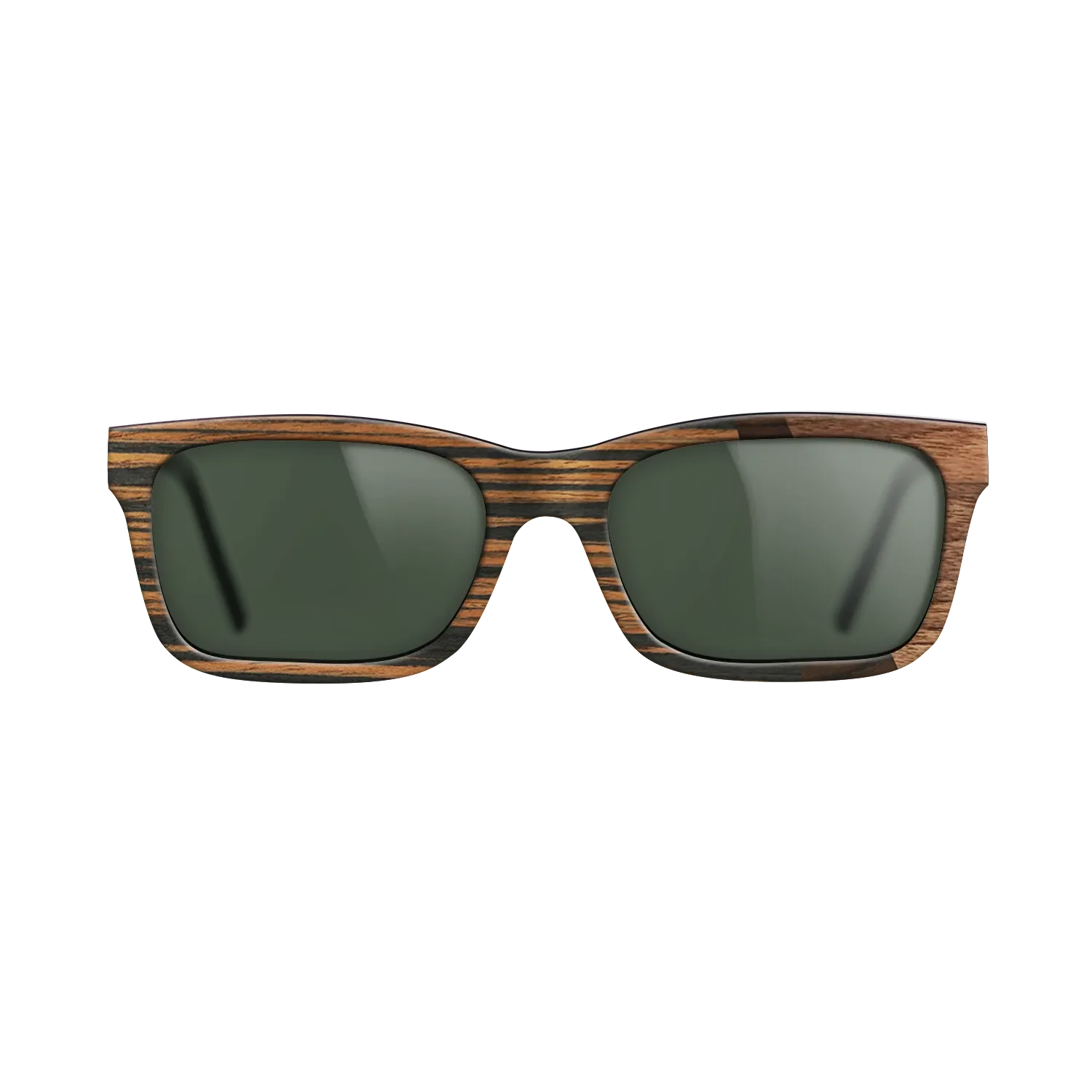 Italian Ebony,Fumed Oak,Walnut Claro Dark: Angle Cut - The Sage - Rectangle - SIRIS wood optic