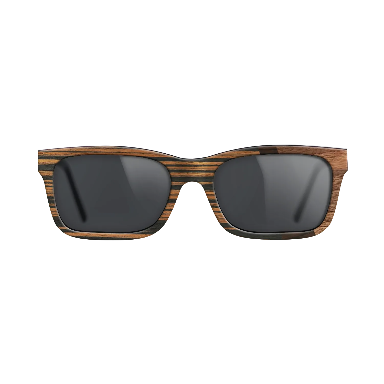 Italian Ebony,Fumed Oak,Walnut Claro Dark: Angle Cut - The Sage - Rectangle - SIRIS wood optic