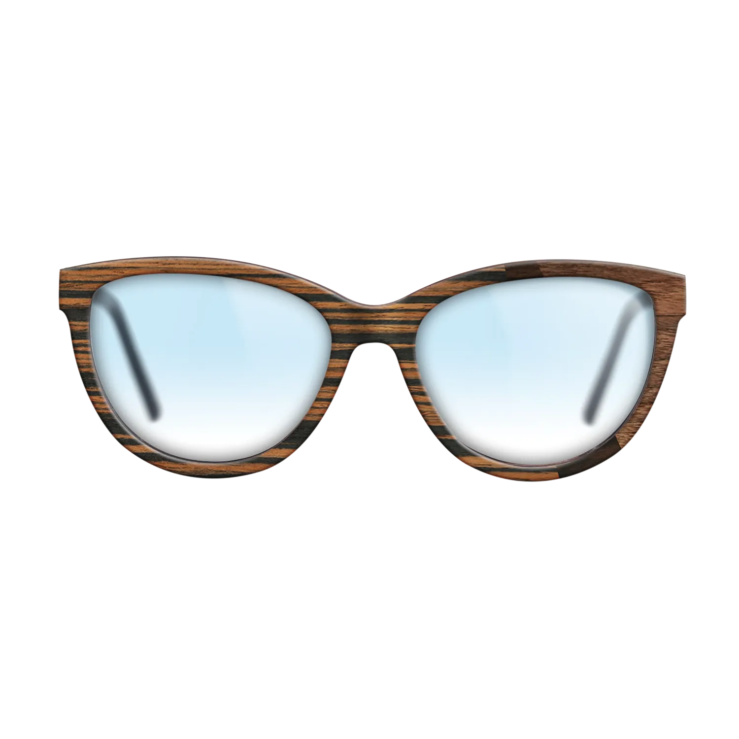 Italian Ebony,Fumed Oak,Walnut Claro Dark: Angle Cut - The Sage - Rectangle - SIRIS wood optic