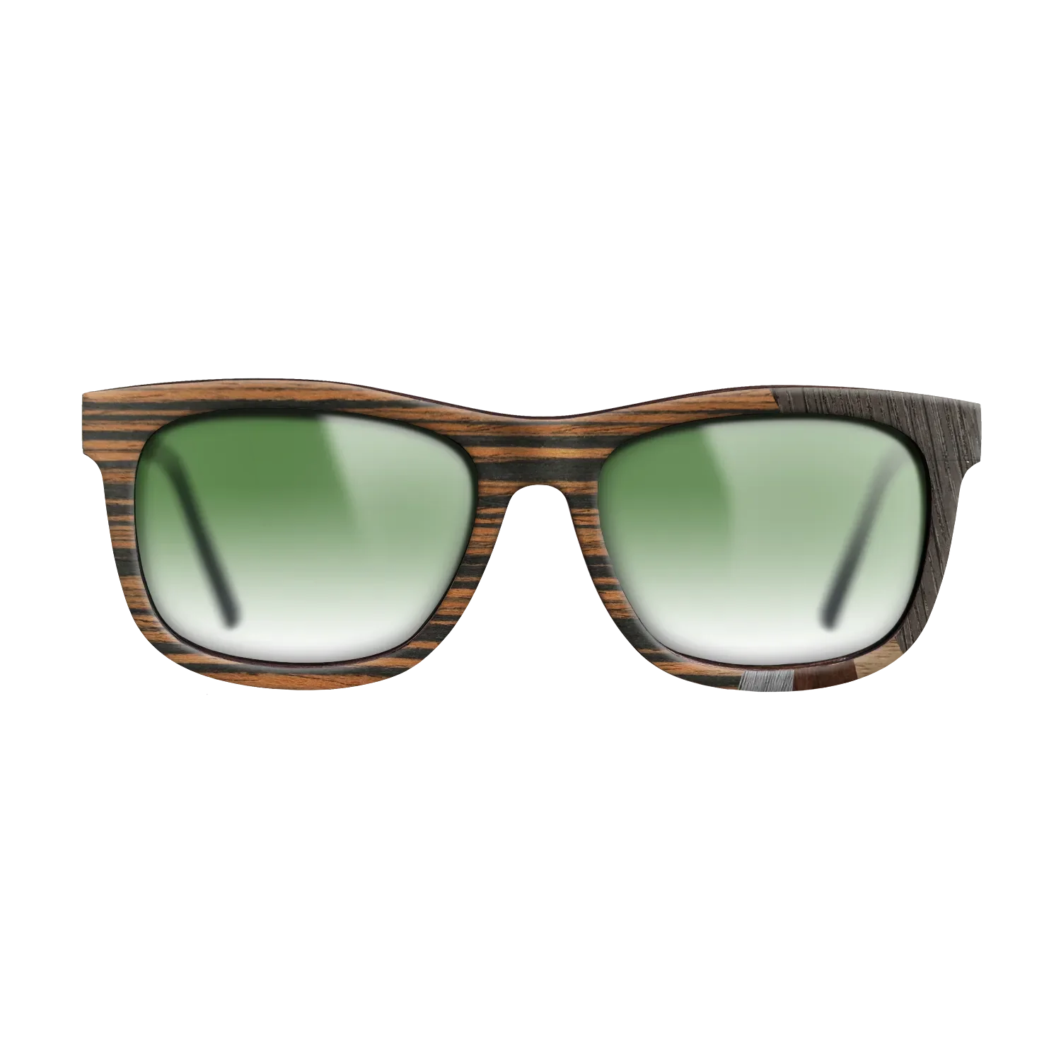 Italian Ebony,Fumed Oak,Wenge,Poplar Dyed: Grey: Fractal - The Hero - Square - SIRIS wood optic