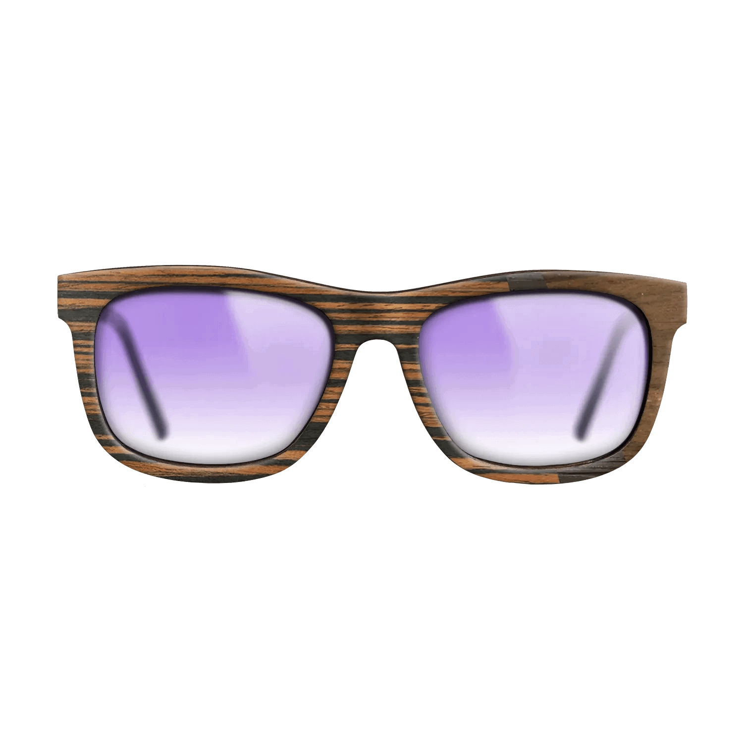 Italian Ebony,Fumed Oak,Ziricote Light Quartered: Angle Cut - The Hero - Square - SIRIS wood optic