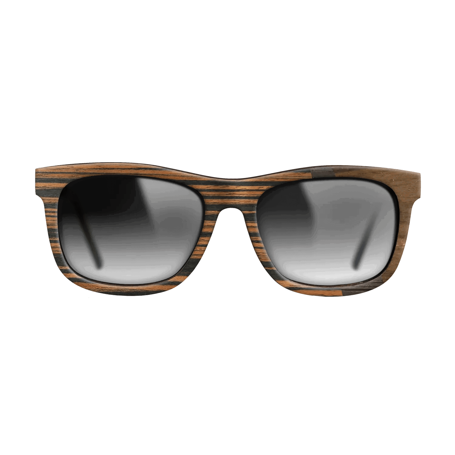 Italian Ebony,Fumed Oak,Ziricote Light Quartered: Angle Cut - The Hero - Square - SIRIS wood optic