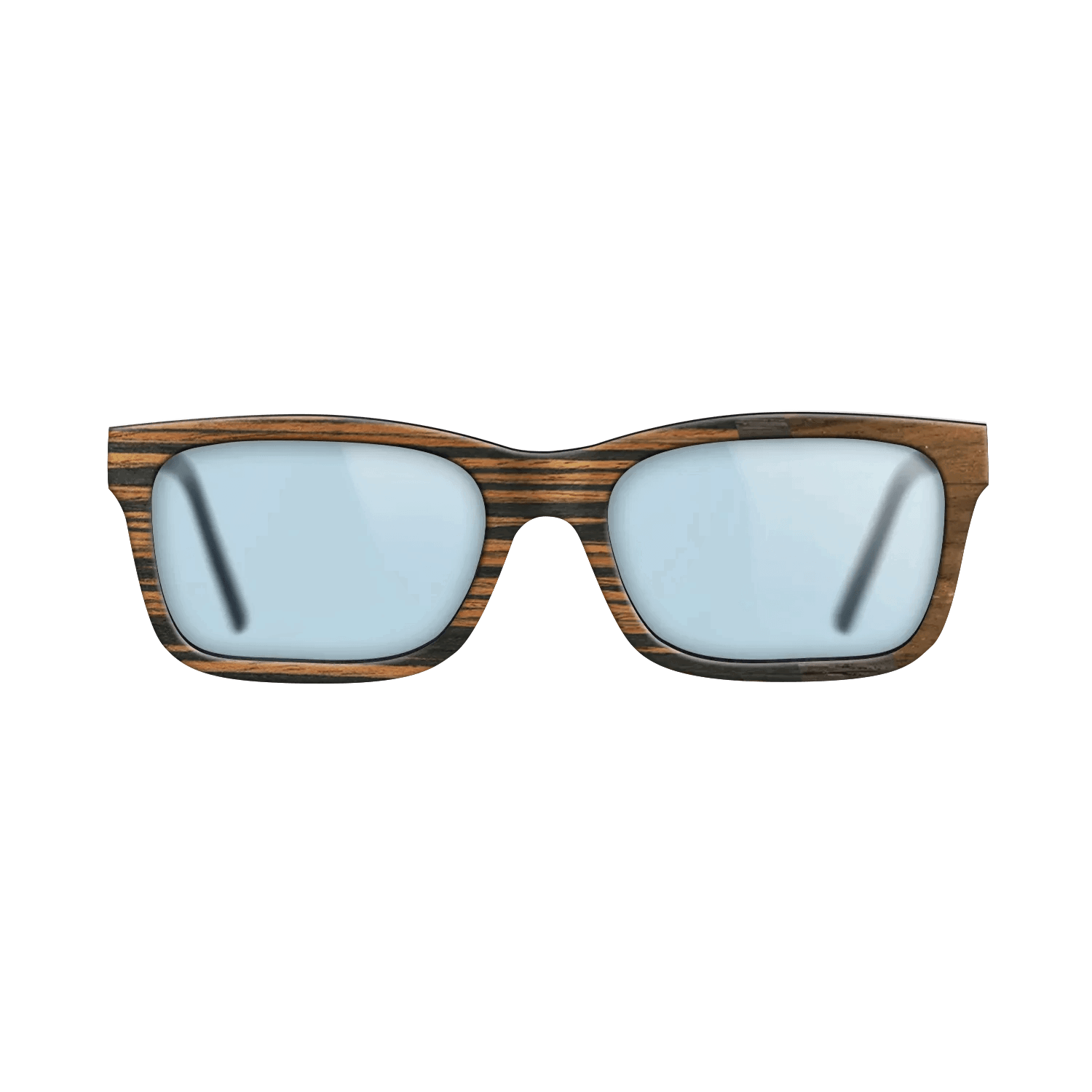 Italian Ebony,Fumed Oak,Ziricote Light Quartered: Angle Cut - The Sage - Rectangle - SIRIS wood optic