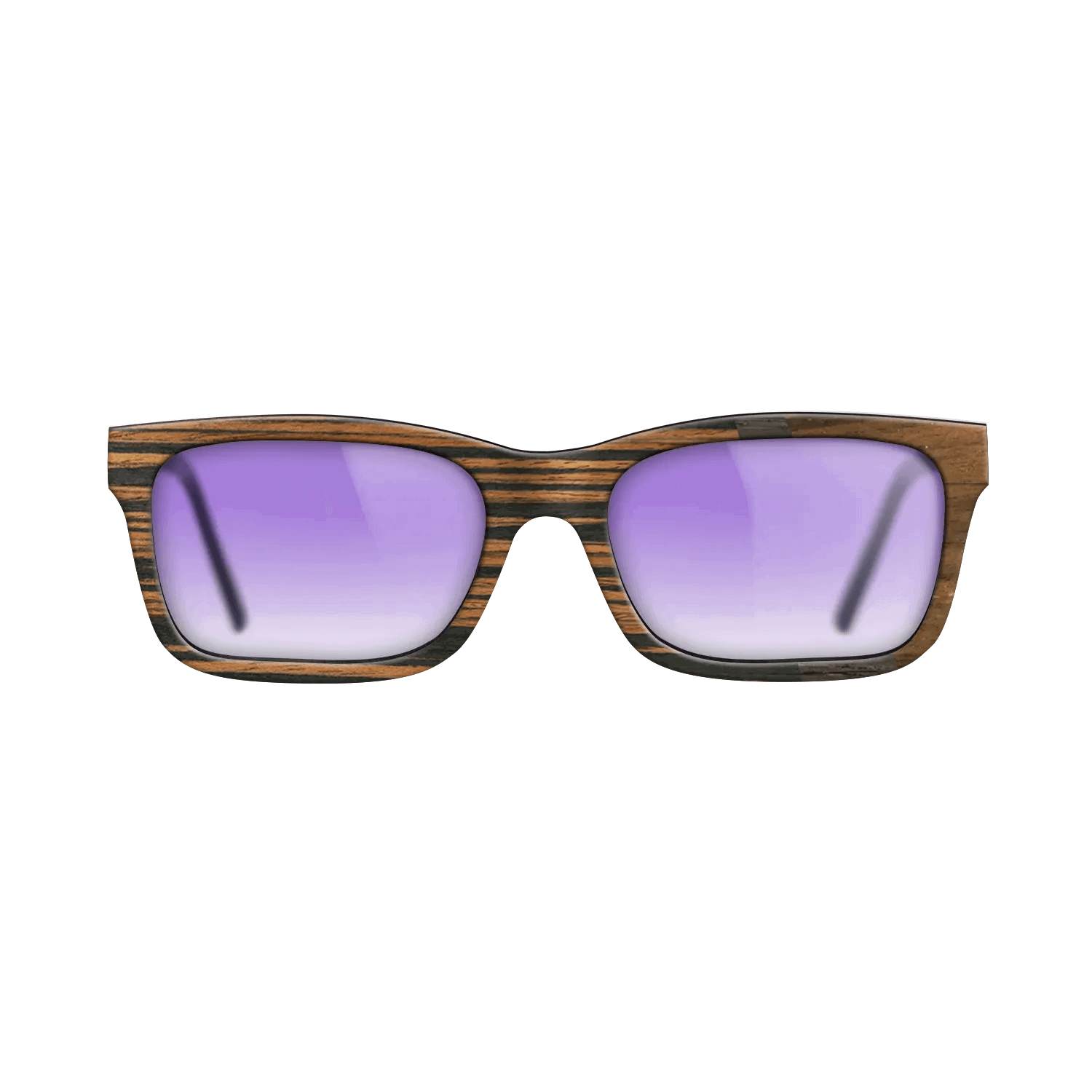 Italian Ebony,Fumed Oak,Ziricote Light Quartered: Angle Cut - The Sage - Rectangle - SIRIS wood optic