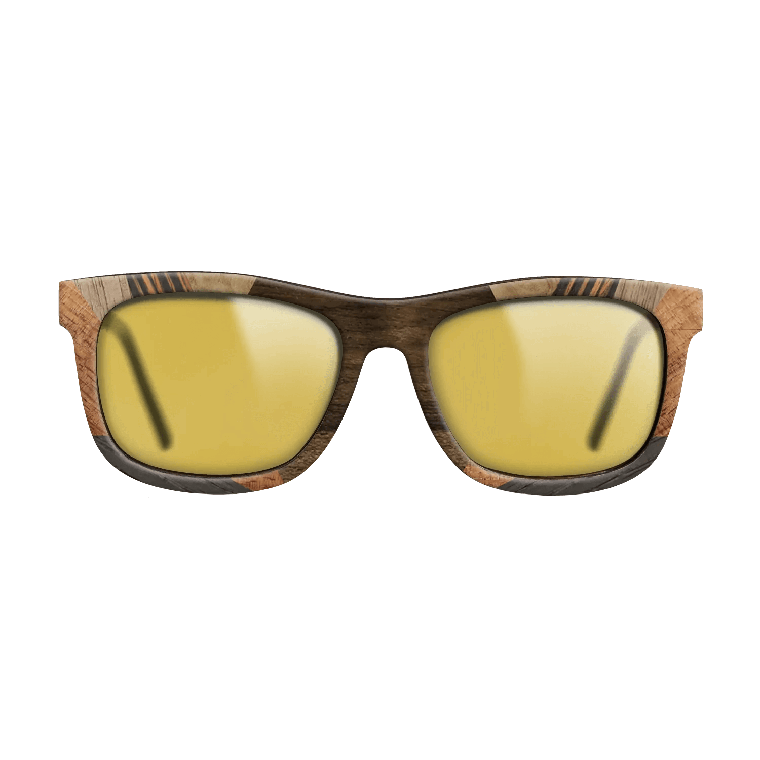 Italian Ebony,Koa,Olive Burl,Walnut: Straight Grain,Ziricote Light Quartered: Recursive - The Hero - Square - 1526 - SIRIS wood optic