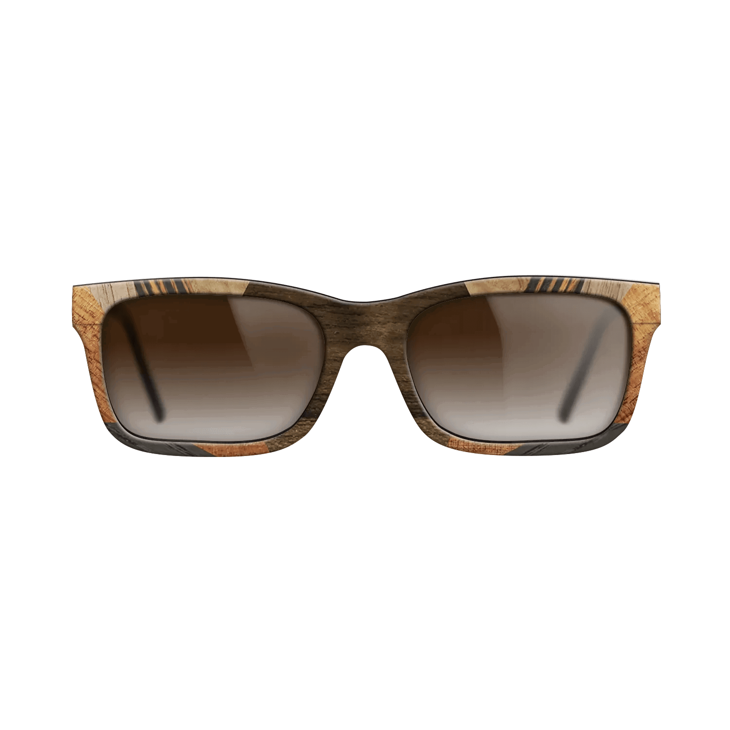 Italian Ebony,Koa,Olive Burl,Walnut: Straight Grain,Ziricote Light Quartered: Recursive - The Sage - Rectangle - 1526 - SIRIS wood optic