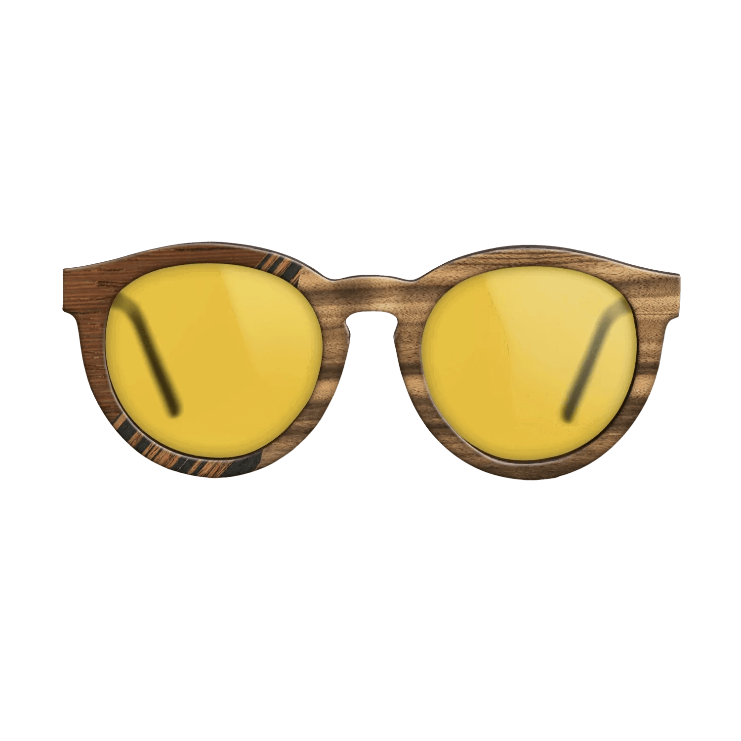 Italian Ebony,Louro Preto,Wenge,Ziricote Dark Quartered: Bauhaus - The Rebel - Round - 1484 - SIRIS wood optic