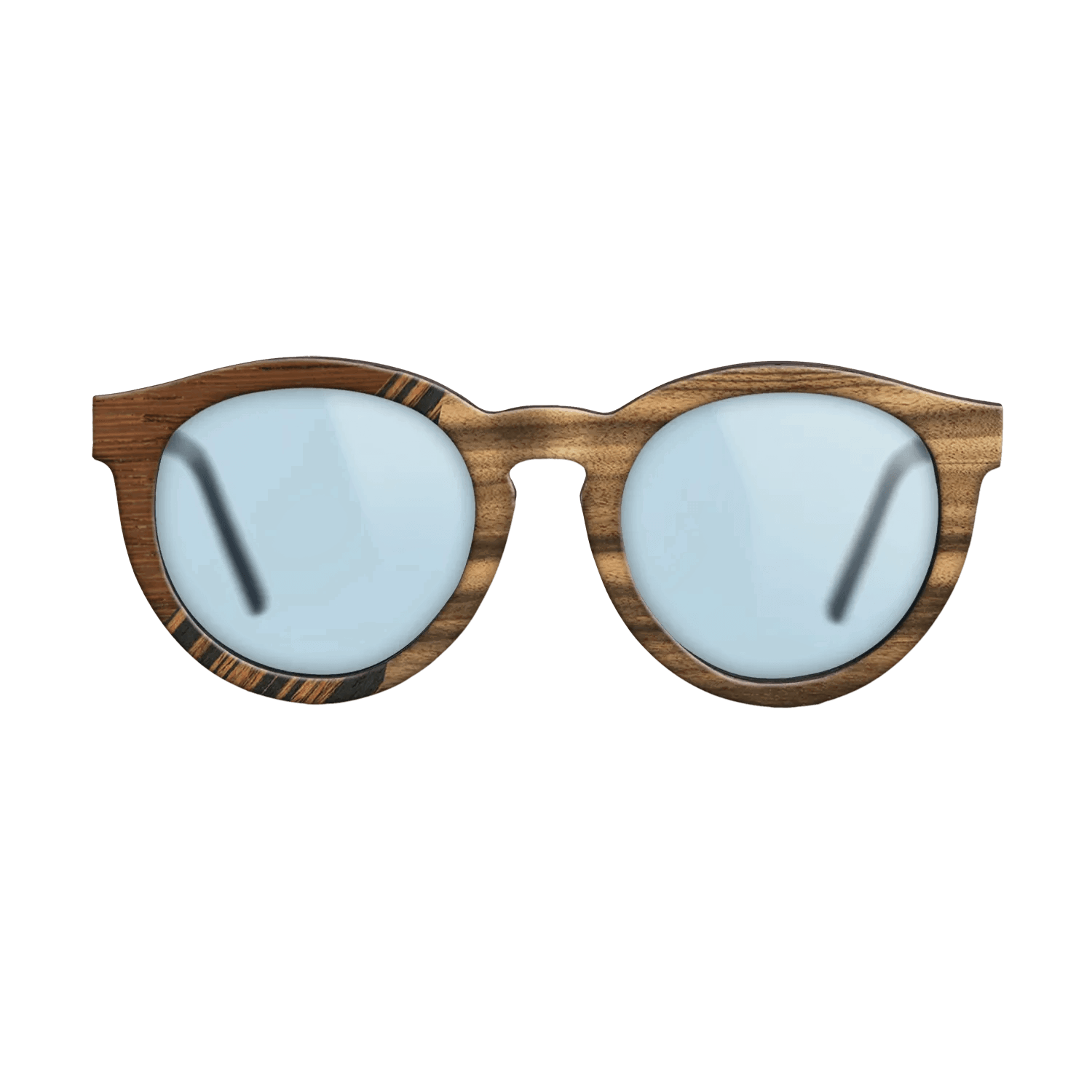 Italian Ebony,Louro Preto,Wenge,Ziricote Dark Quartered: Bauhaus - The Rebel - Round - 1484 - SIRIS wood optic