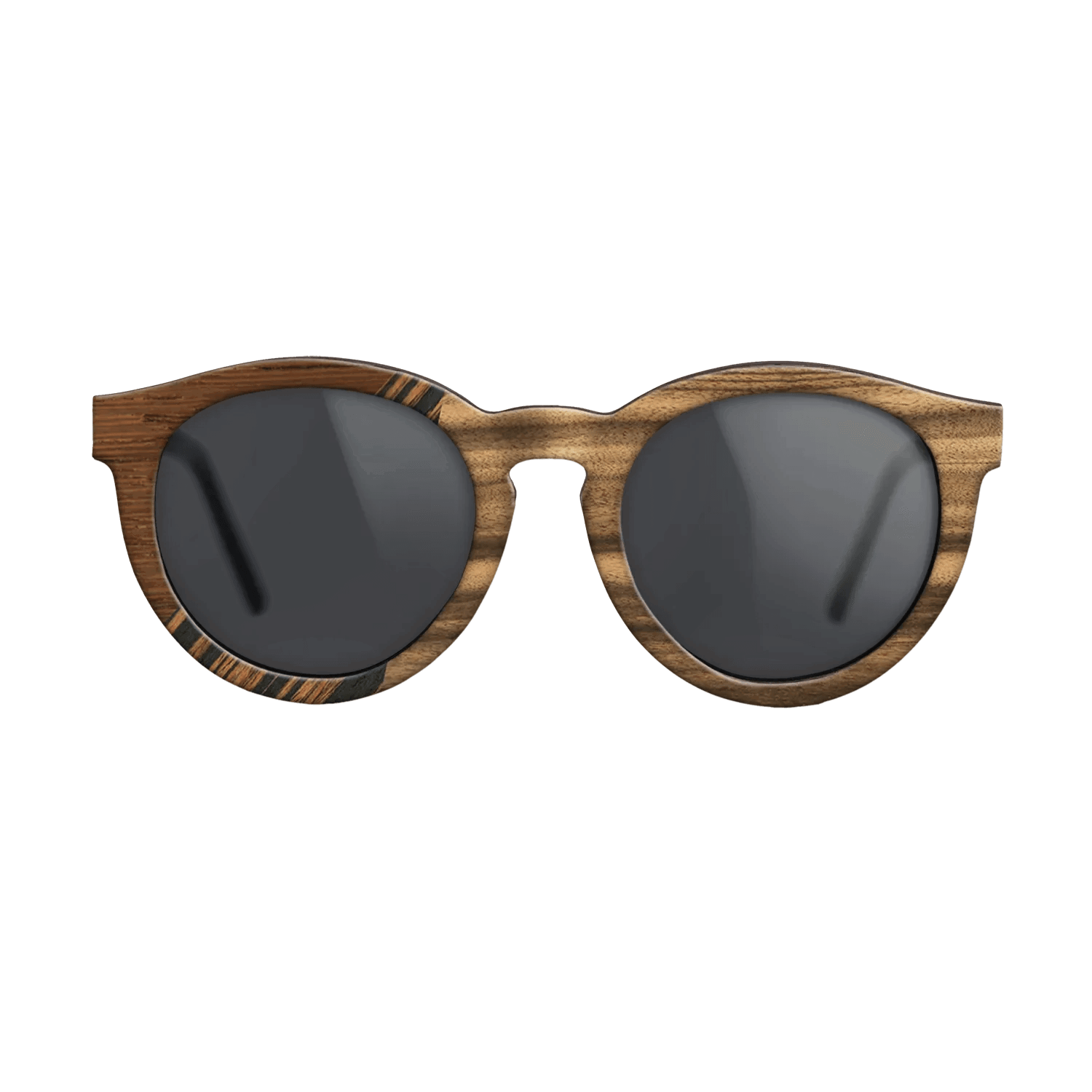 Italian Ebony,Louro Preto,Wenge,Ziricote Dark Quartered: Bauhaus - The Rebel - Round - 1484 - SIRIS wood optic