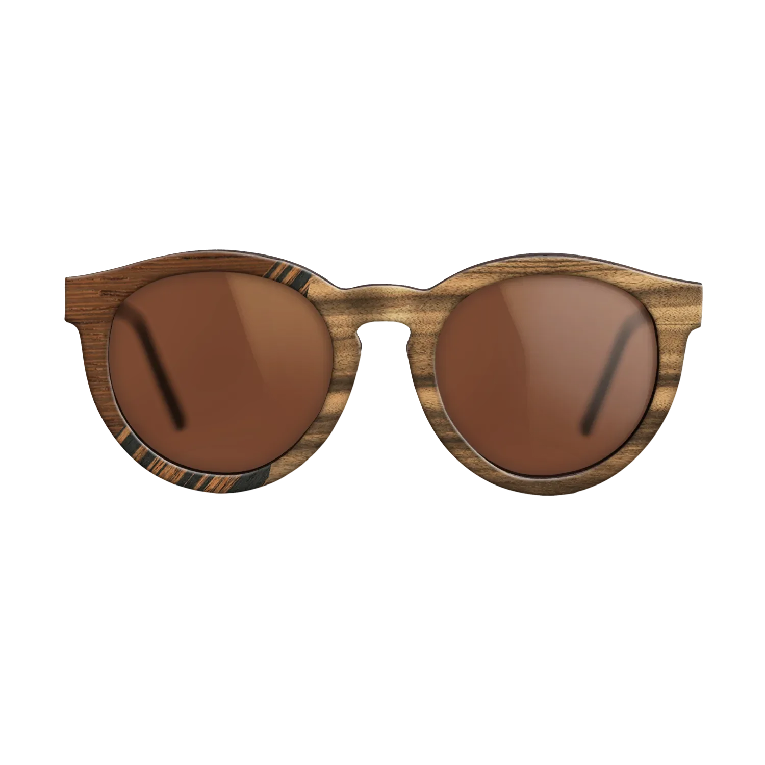 Italian Ebony,Louro Preto,Wenge,Ziricote Dark Quartered: Bauhaus - The Rebel - Round - 1484 - SIRIS wood optic