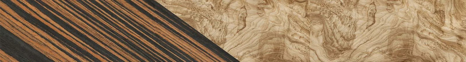 Italian Ebony,Olive Burl: Angle Cut - The Rebel - Round - 1743 - SIRIS wood optic