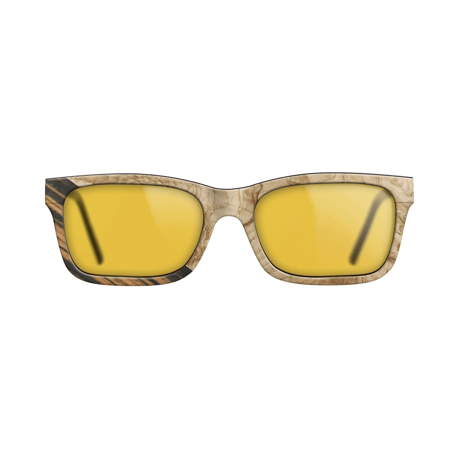 Italian Ebony,Olive Burl: Angle Cut - The Sage - Rectangle - 1743 - SIRIS wood optic