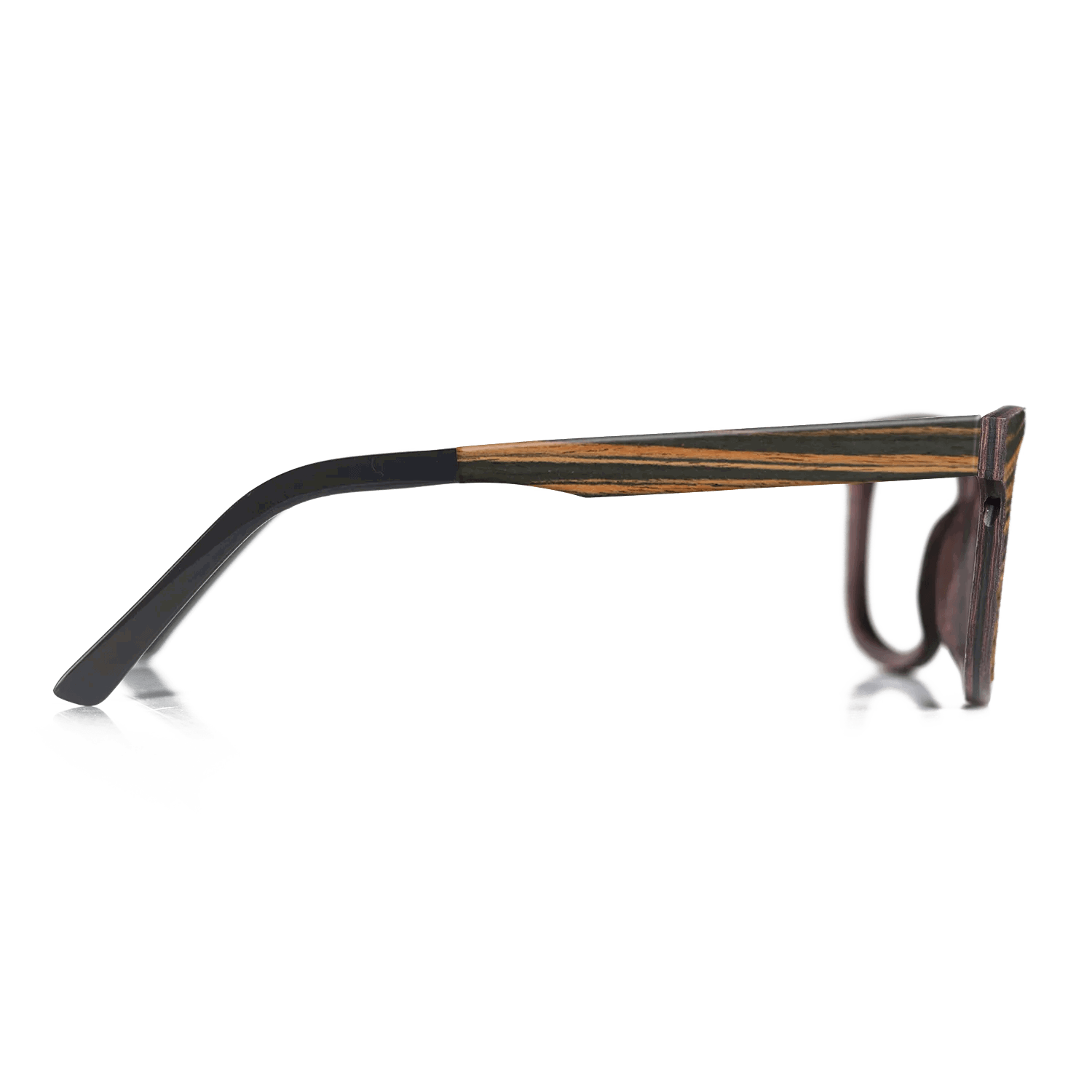 Italian Ebony,Olive Burl: Binary - The Hero - Square - 788 - SIRIS wood optic
