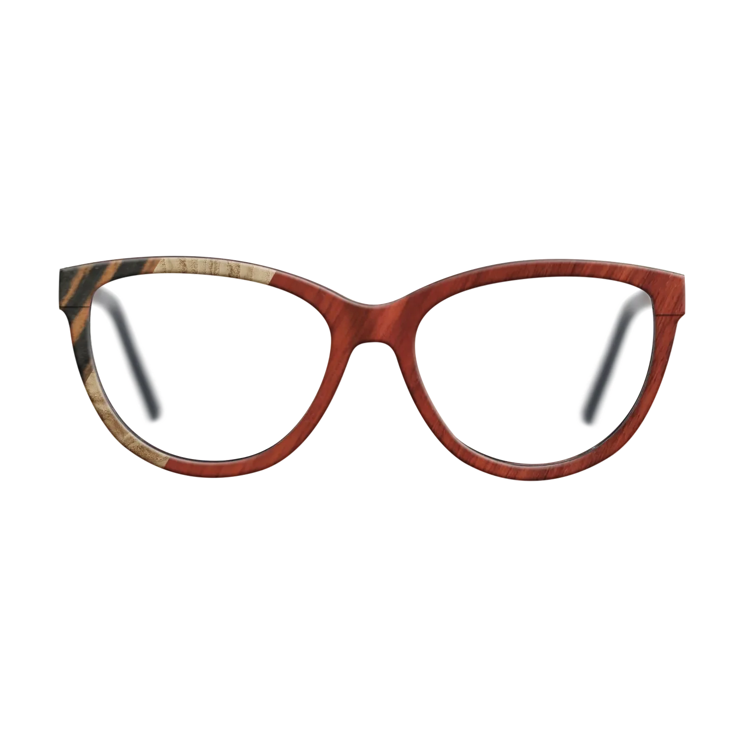 Italian Ebony,Olive Burl,Bloodwood,Fumed Oak: Angle Cut - The Maiden - Cat - 1819 - SIRIS wood optic