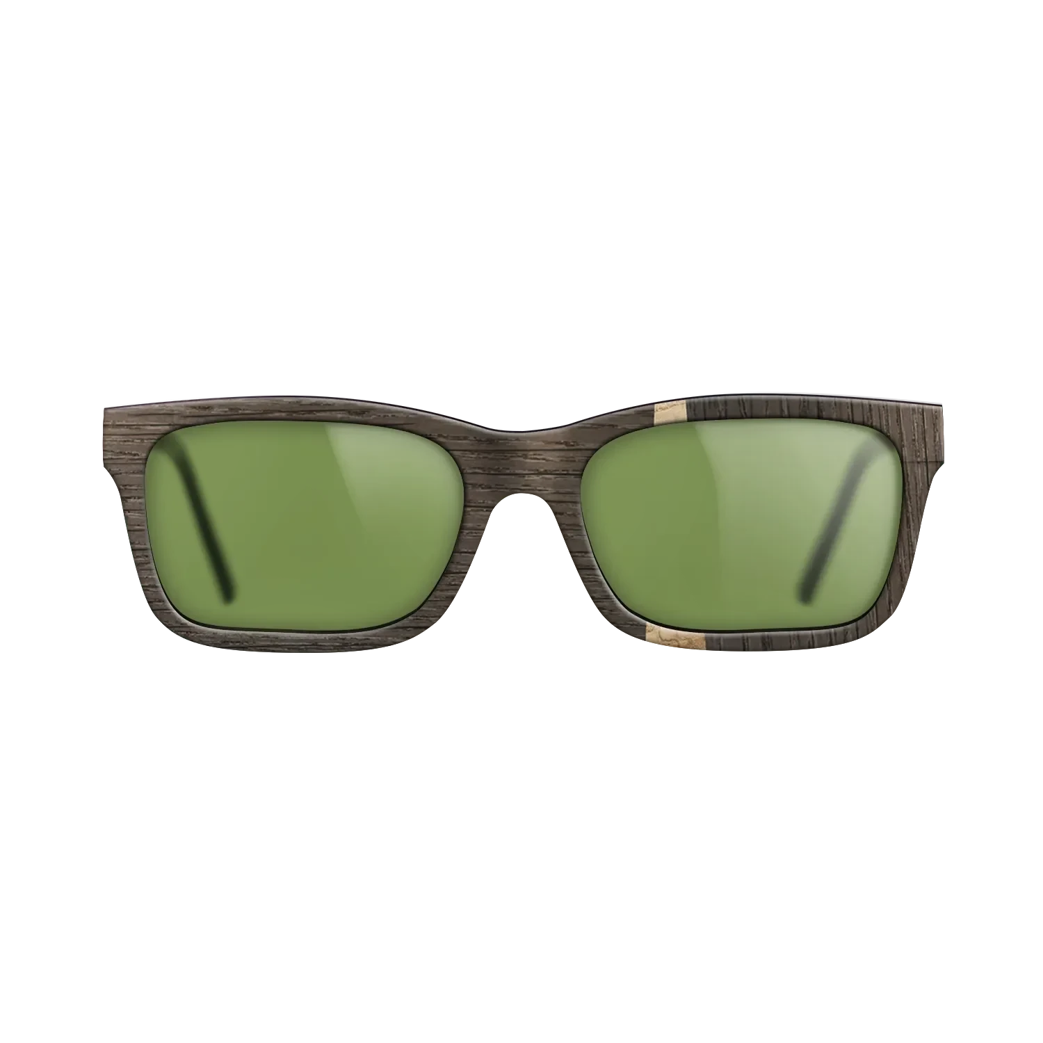 Italian Ebony,Olive Burl,Fumed Oak: Bauhaus - The Sage - Rectangle - SIRIS wood optic