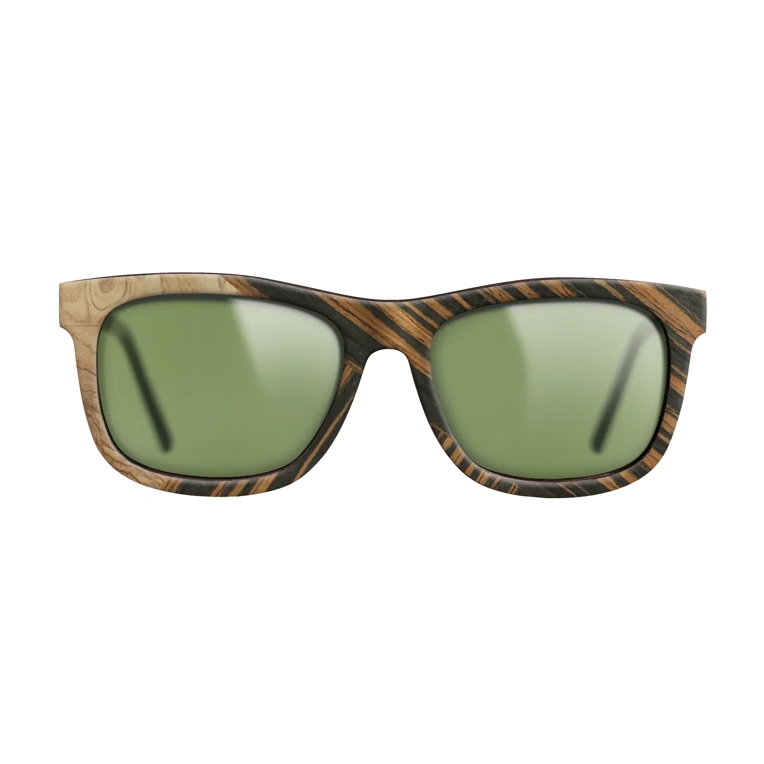Italian Ebony,Olive Burl,Fumed Oak: Geometric - The Hero - Square - SIRIS wood optic