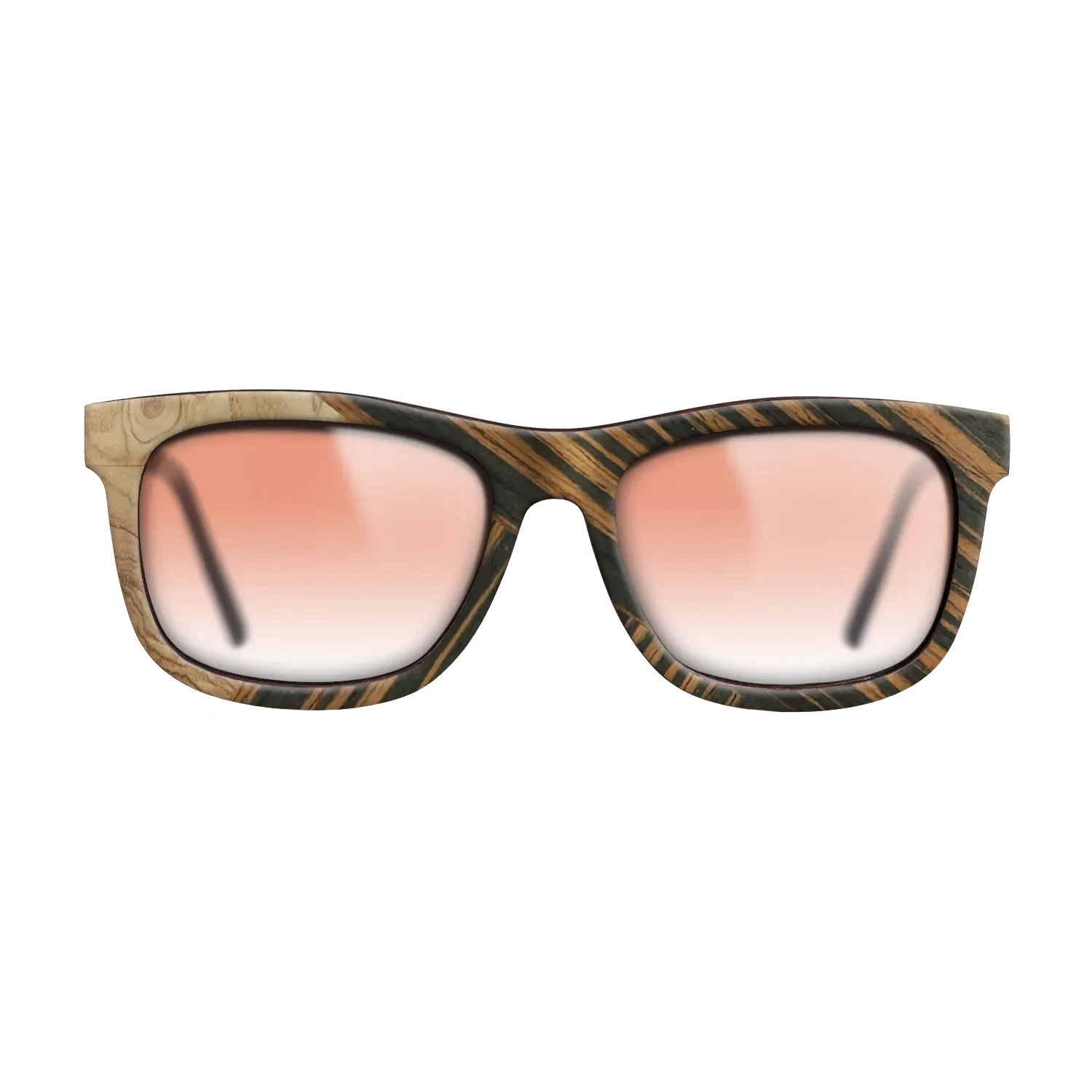Italian Ebony,Olive Burl,Fumed Oak: Geometric - The Hero - Square - SIRIS wood optic