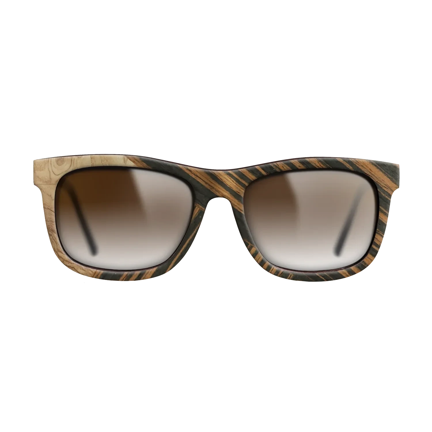 Italian Ebony,Olive Burl,Fumed Oak: Geometric - The Hero - Square - SIRIS wood optic
