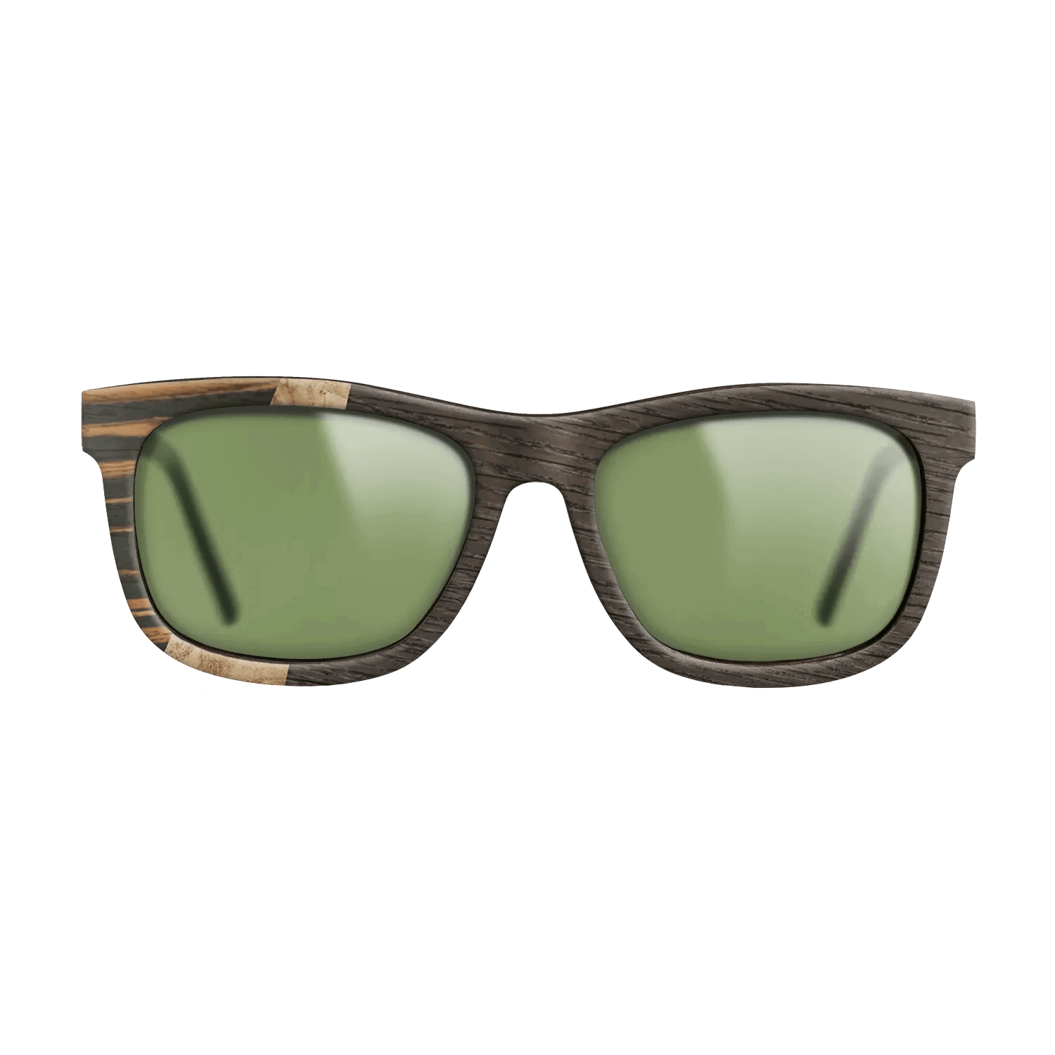 Italian Ebony,Olive Burl,Fumed Oak: Wedge - The Hero - Square - 1414 - SIRIS wood optic
