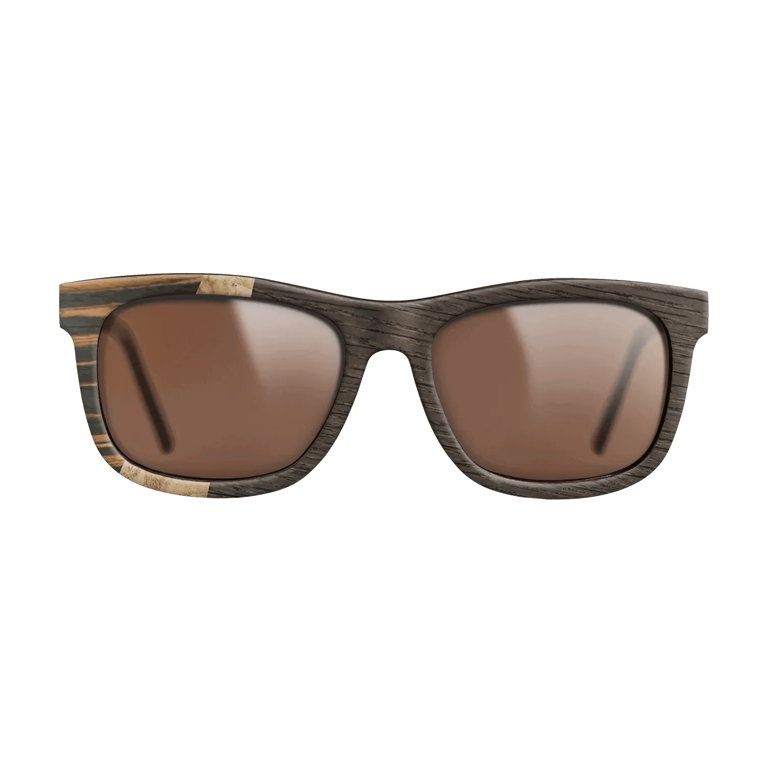 Italian Ebony,Olive Burl,Fumed Oak: Wedge - The Hero - Square - 1414 - SIRIS wood optic