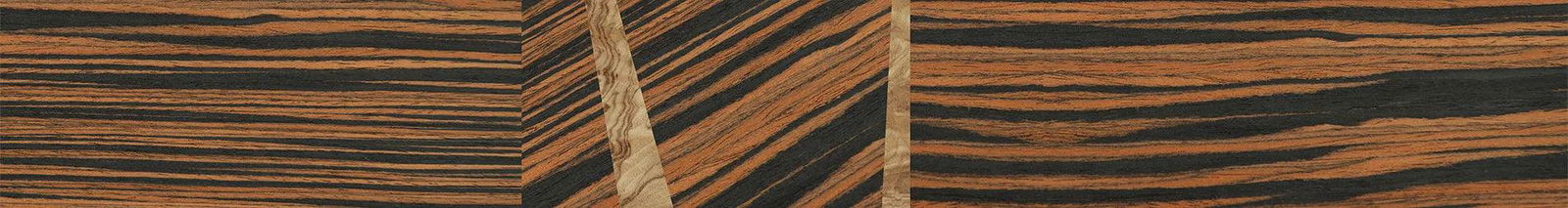 Italian Ebony,Olive Burl: Wedge - The Hero - Square - 735 - SIRIS wood optic