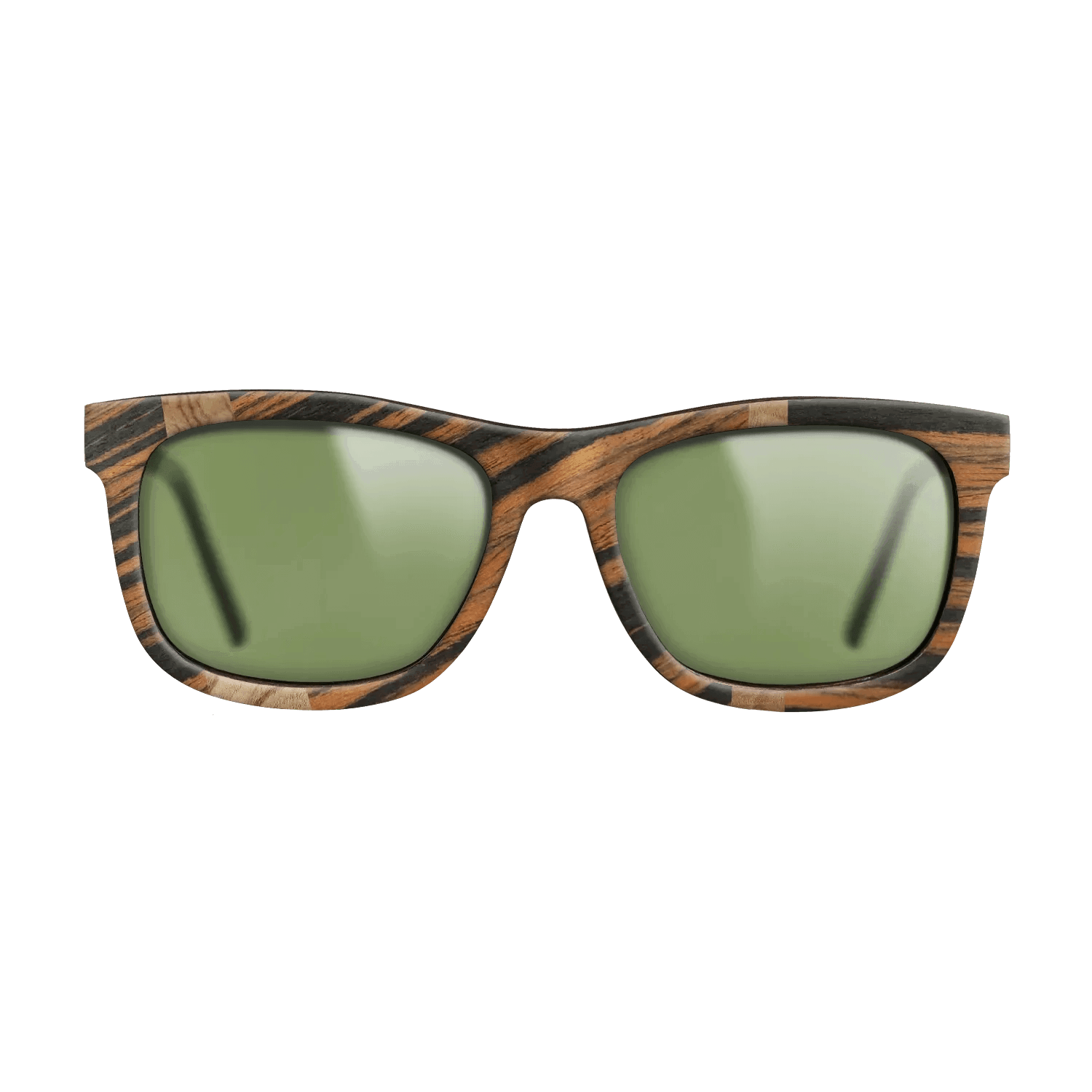 Italian Ebony,Olive Burl: Wedge - The Hero - Square - 735 - SIRIS wood optic