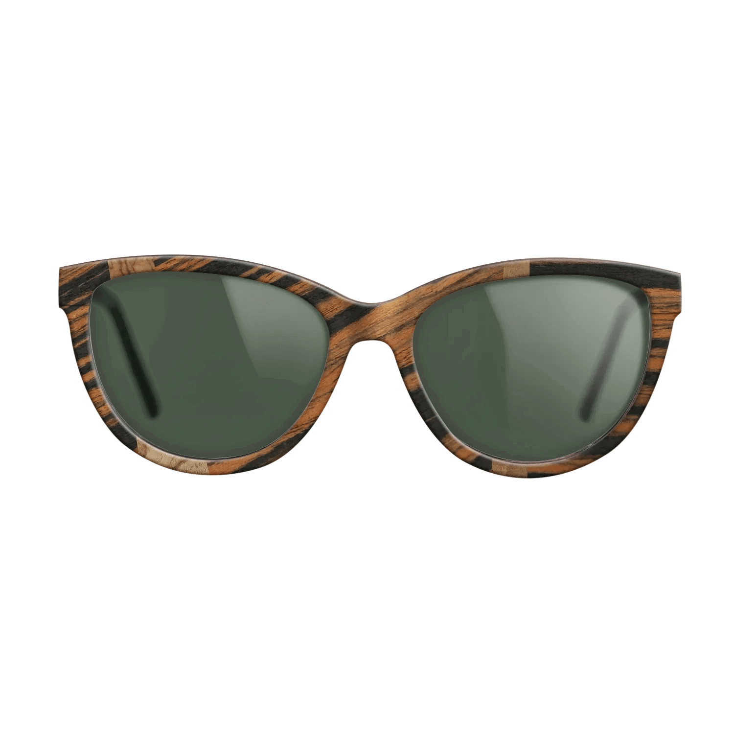 Italian Ebony,Olive Burl: Wedge - The Maiden - Cat - 735 - SIRIS wood optic