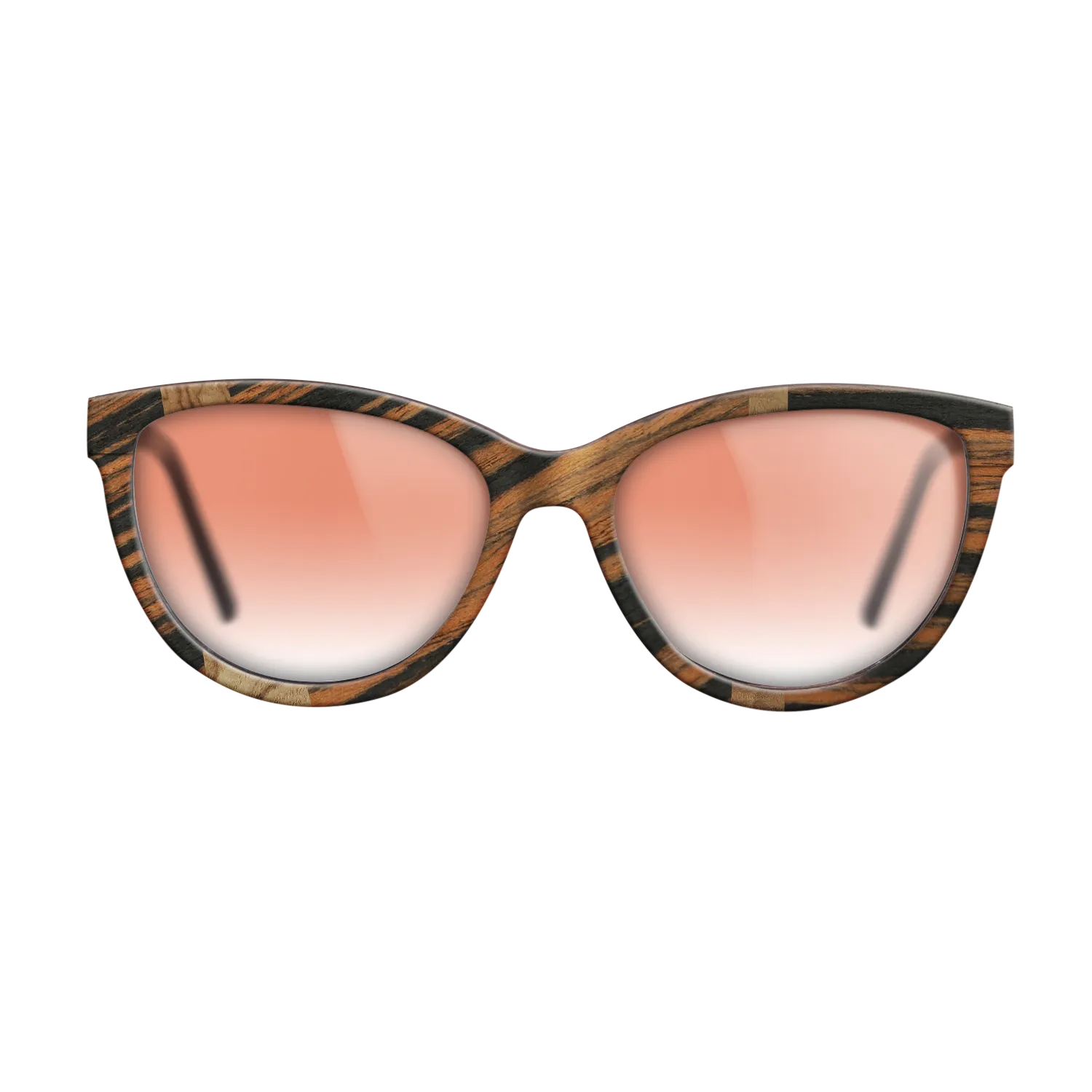 Italian Ebony,Olive Burl: Wedge - The Maiden - Cat - 735 - SIRIS wood optic