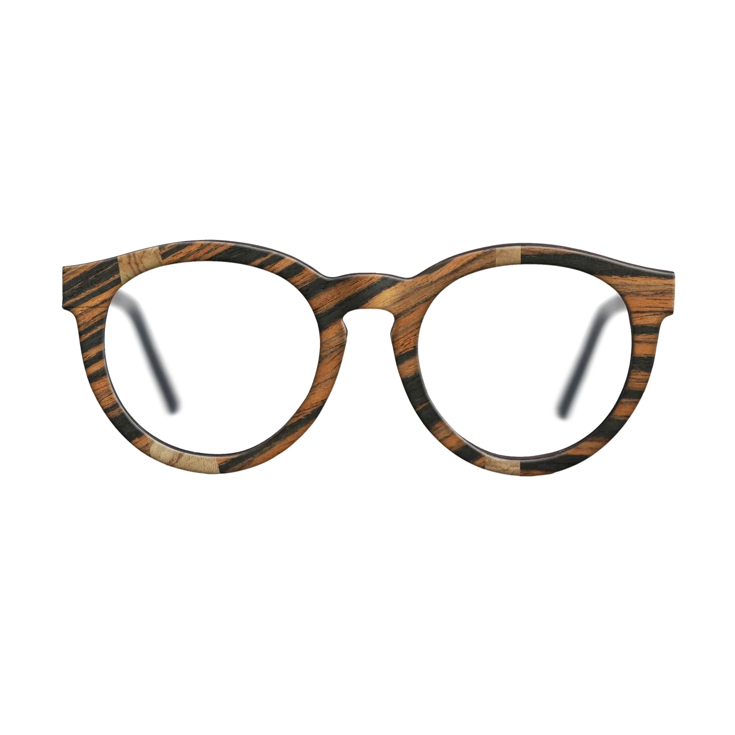 Italian Ebony,Olive Burl: Wedge - The Rebel - Round - 735 - SIRIS wood optic