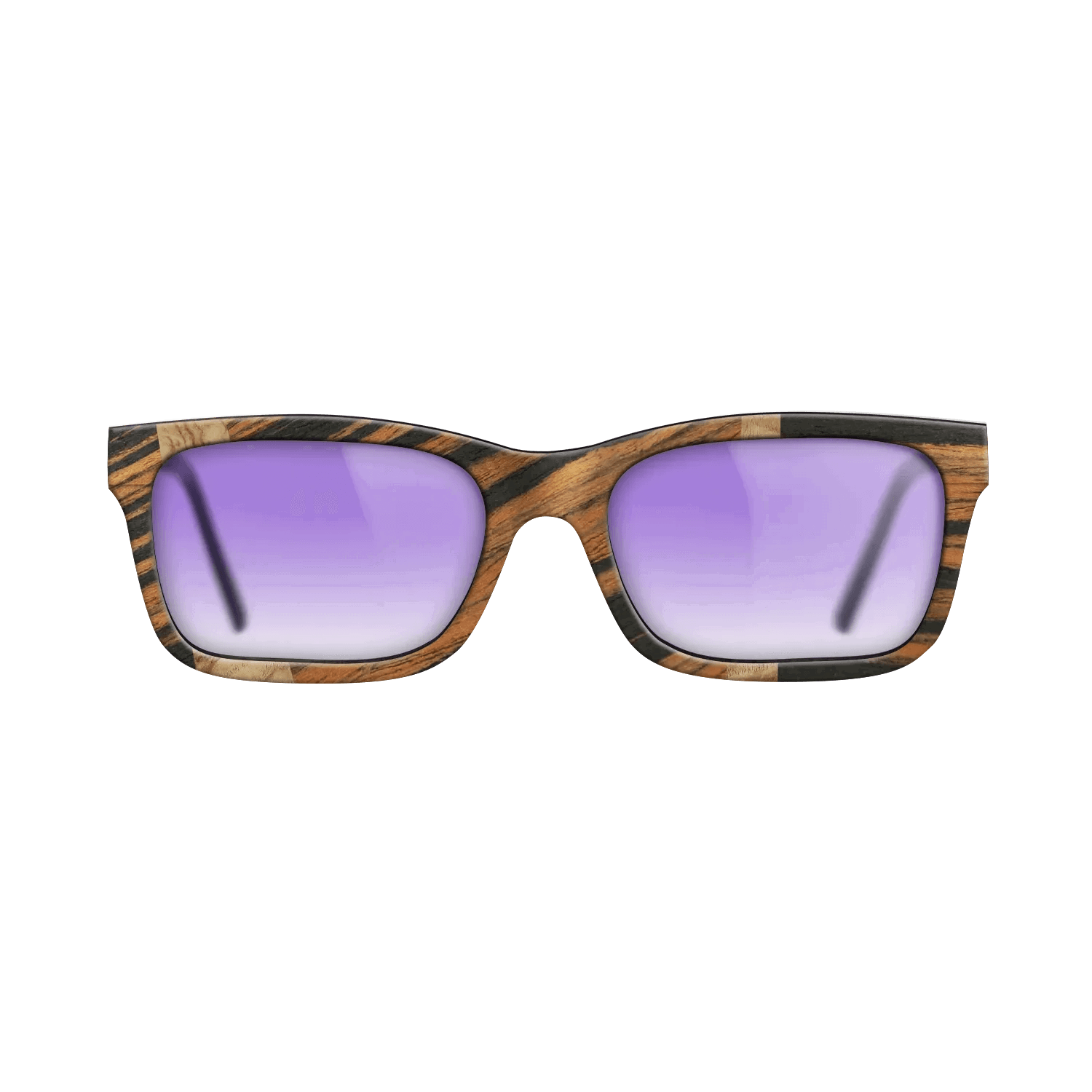 Italian Ebony,Olive Burl: Wedge - The Sage - Rectangle - 735 - SIRIS wood optic