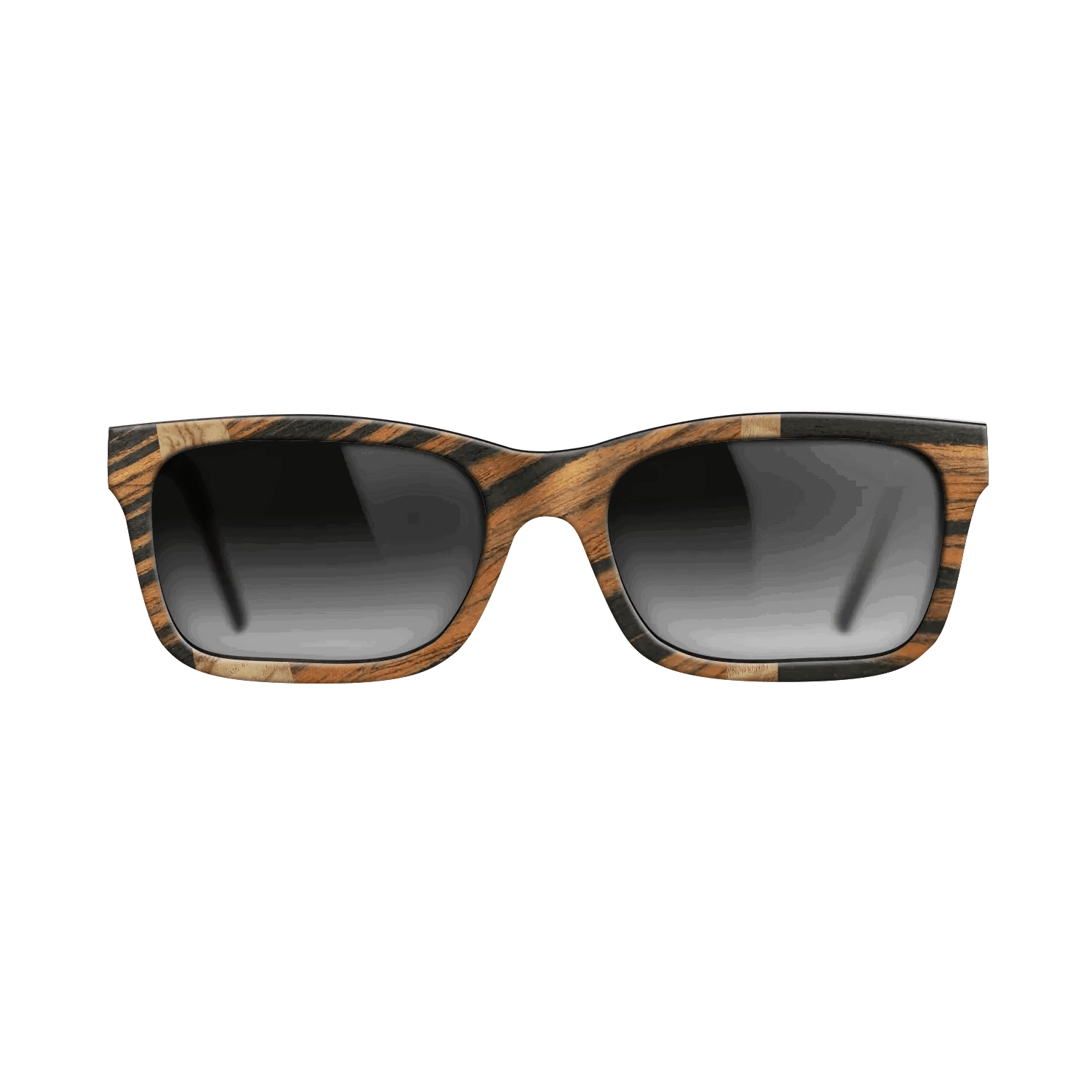 Italian Ebony,Olive Burl: Wedge - The Sage - Rectangle - 735 - SIRIS wood optic